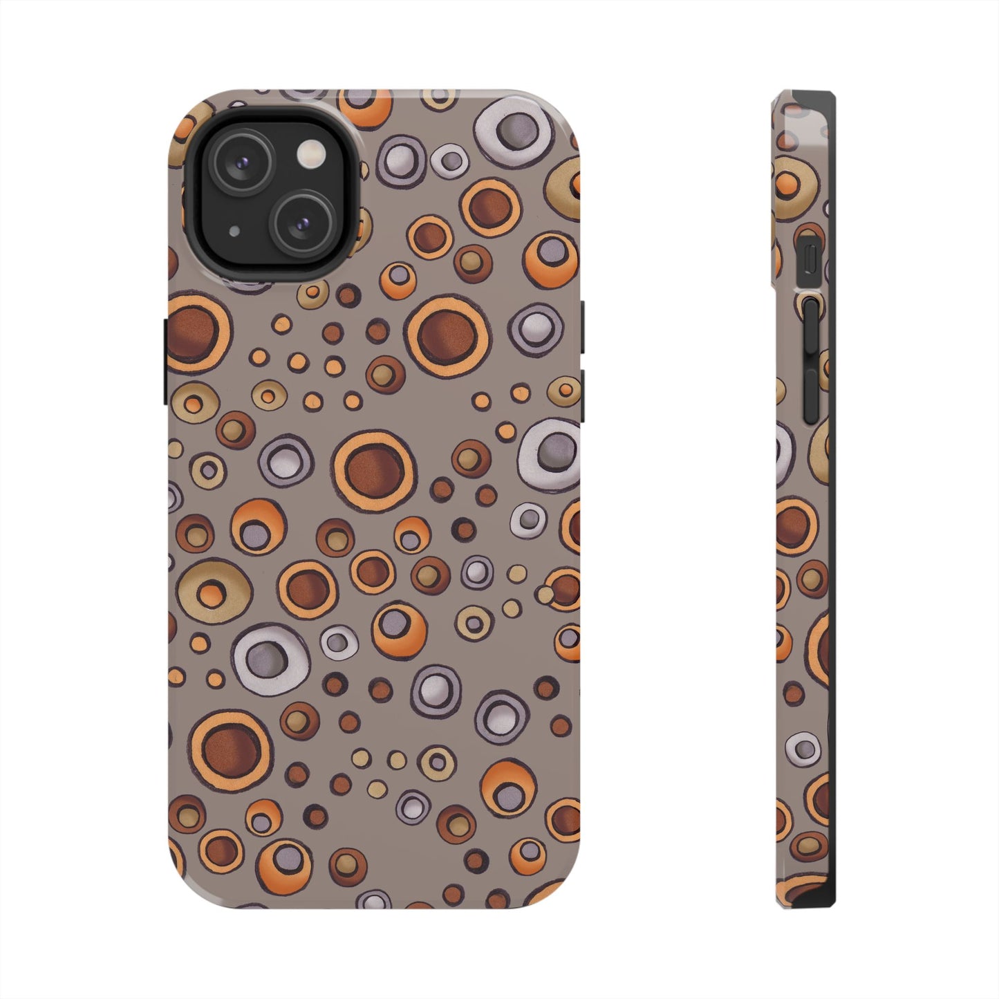 Doggy Dots Gray Phone Case