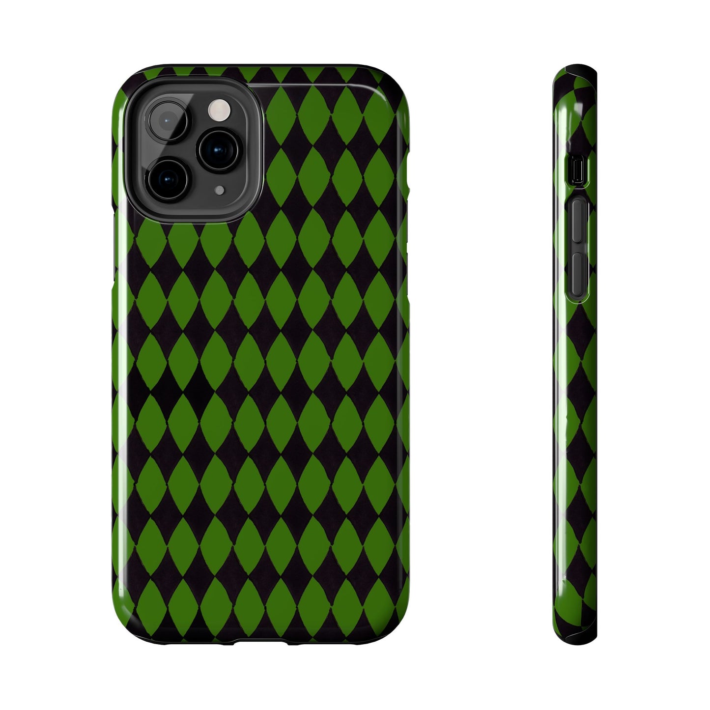 Diamond Green / Black Phone Case