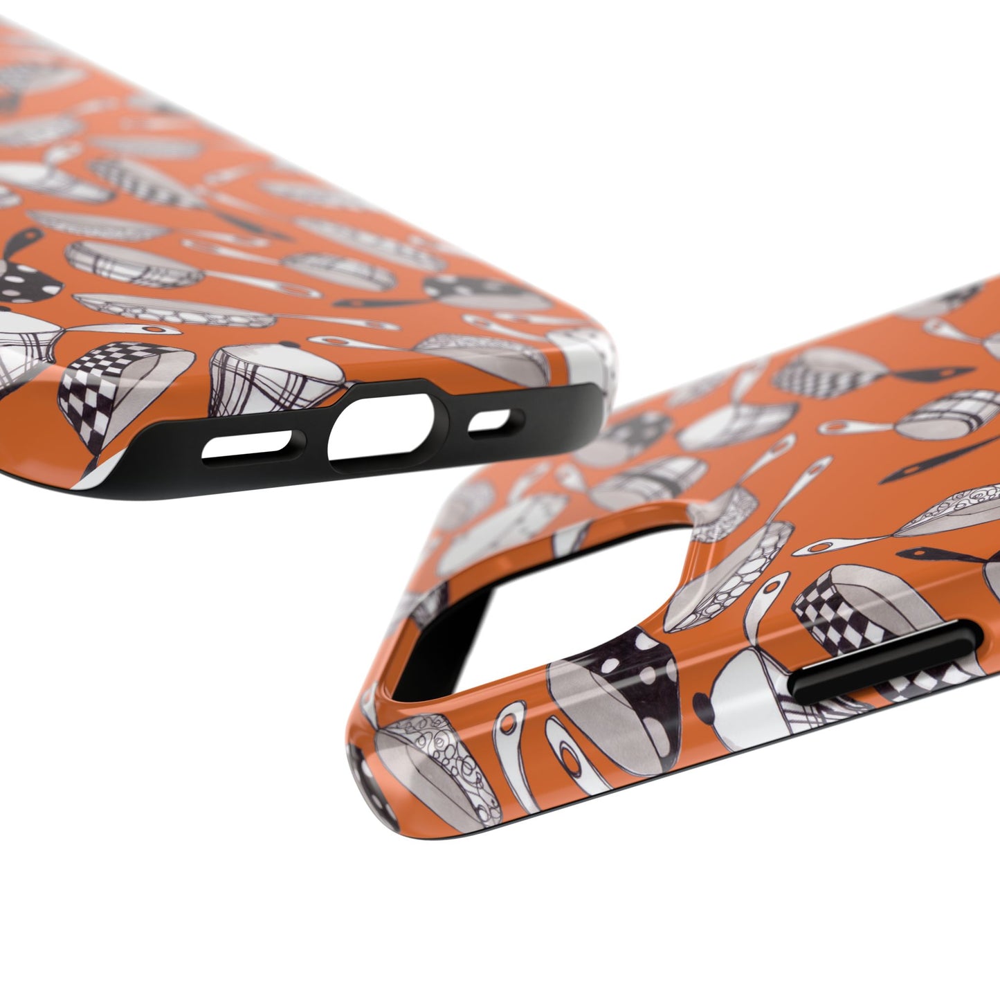 Pots & Pans Flyin' Orange Phone Case