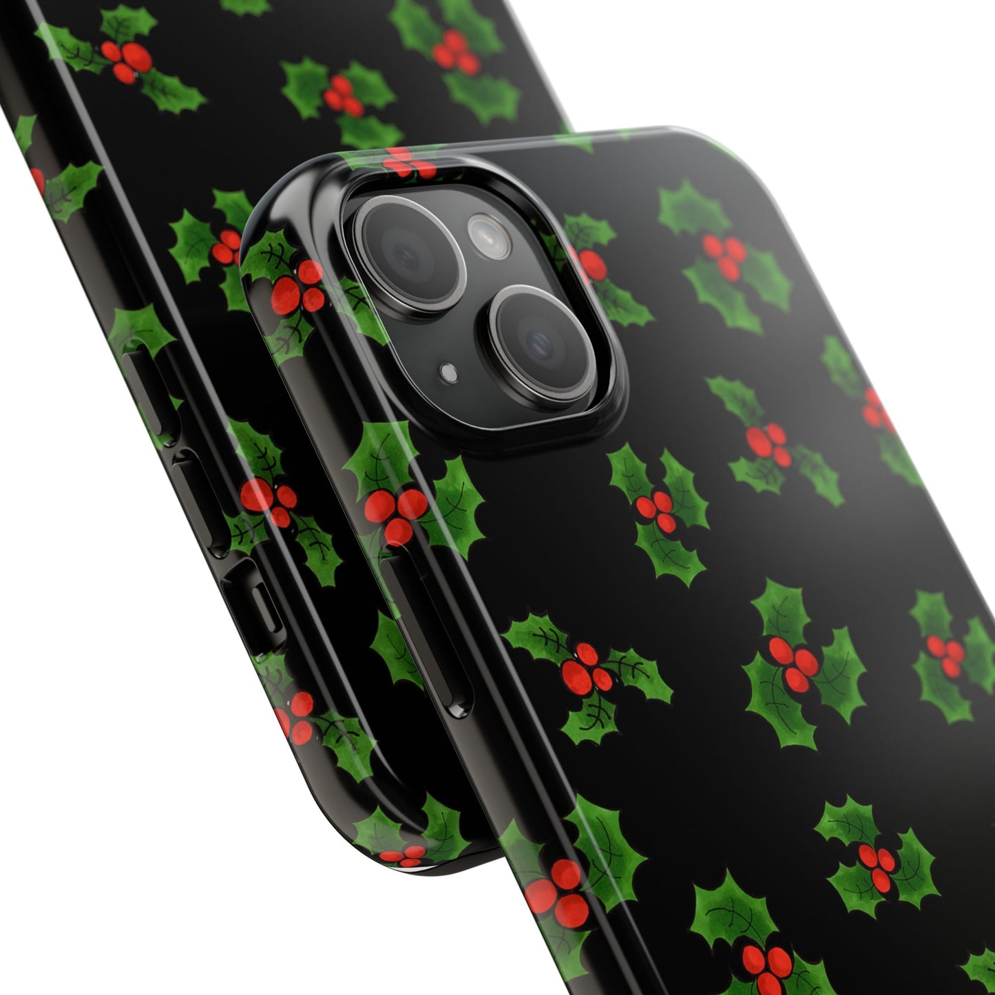 Lotsa Holly Black Phone Case