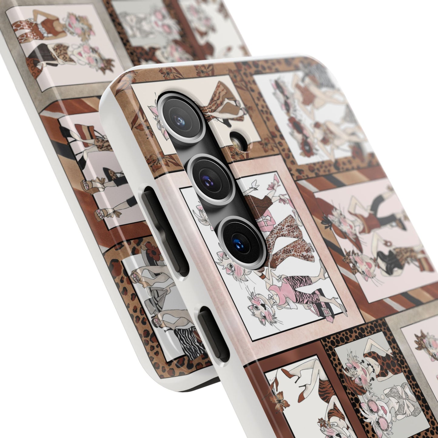 Wild Cat Woman Phone Case