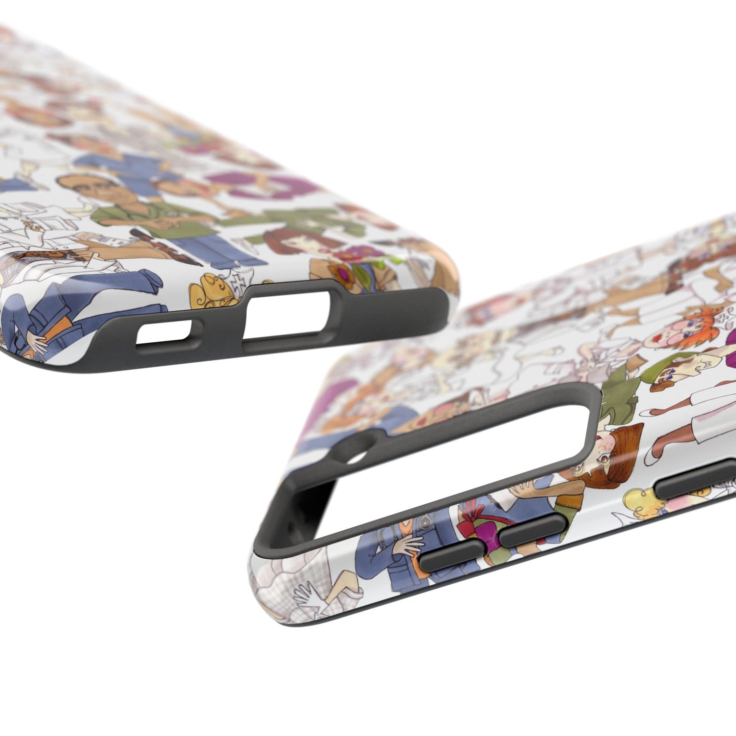 Diverse Nurse White Phone Case