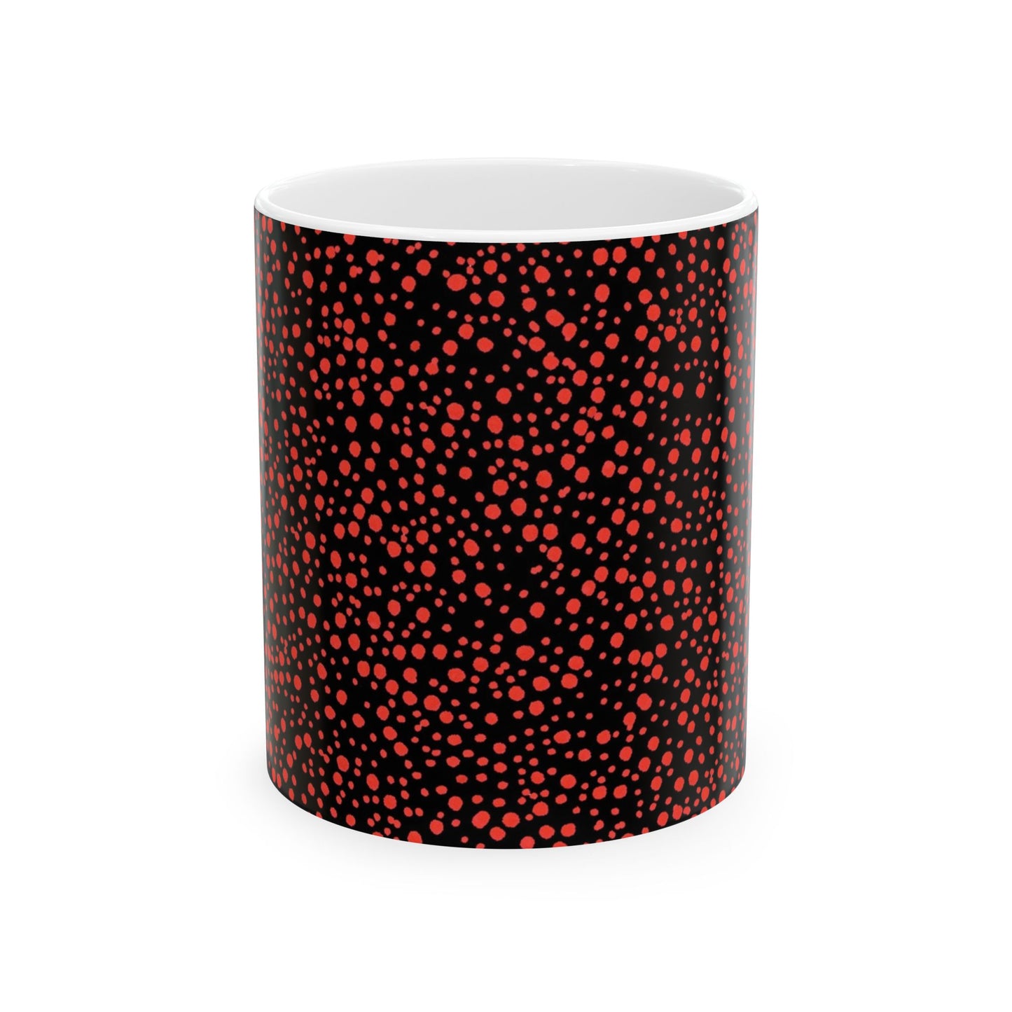 Confetti Black / Red Cup