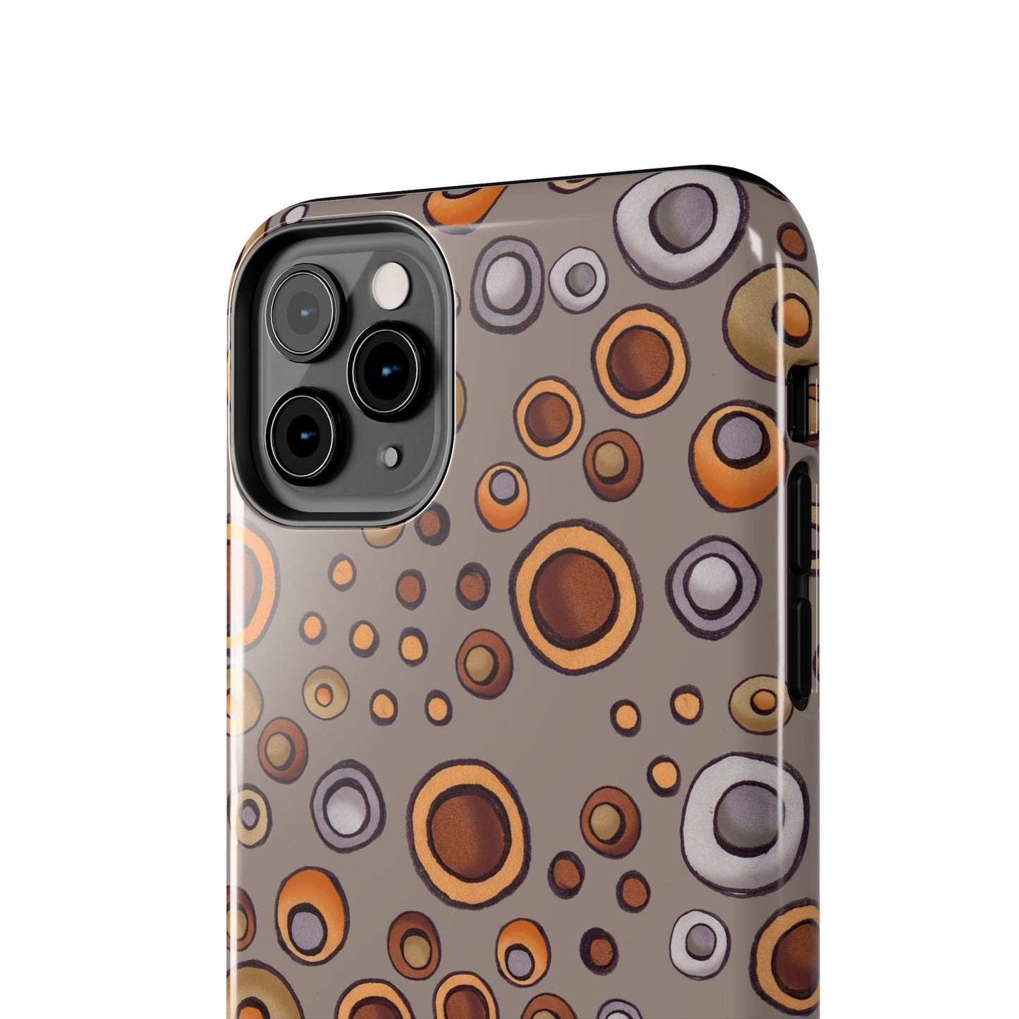 Doggy Dots Gray Phone Case