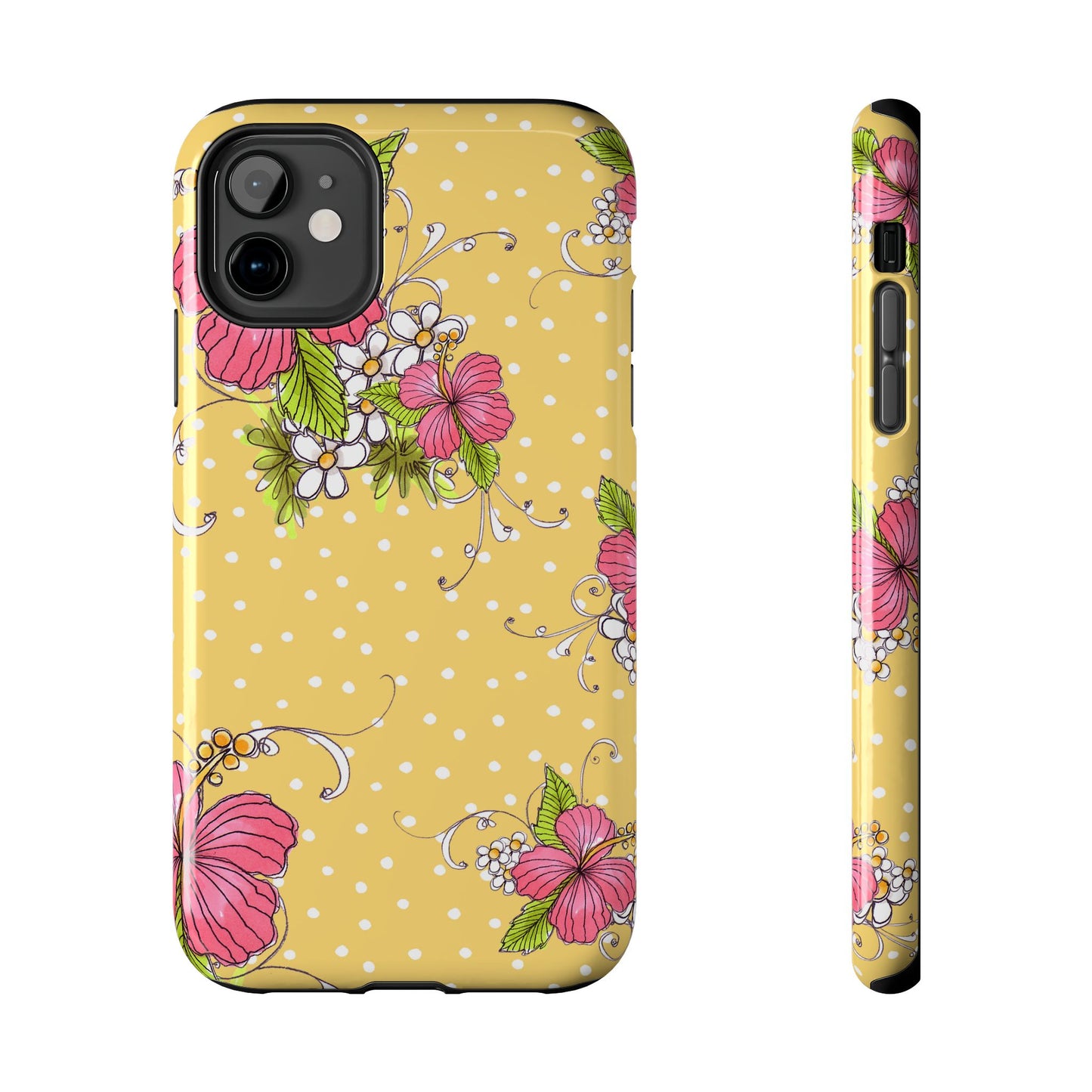Lady Luau Yellow Phone Case