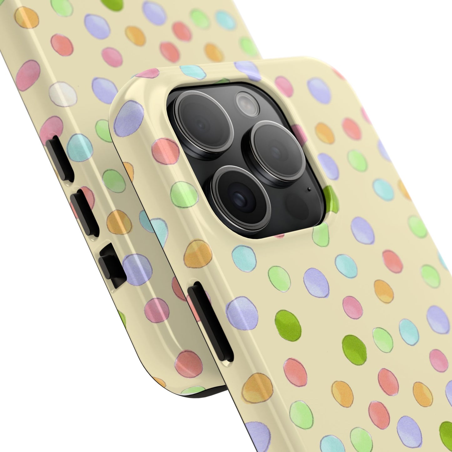 Happy Dots Yellow Phone Case