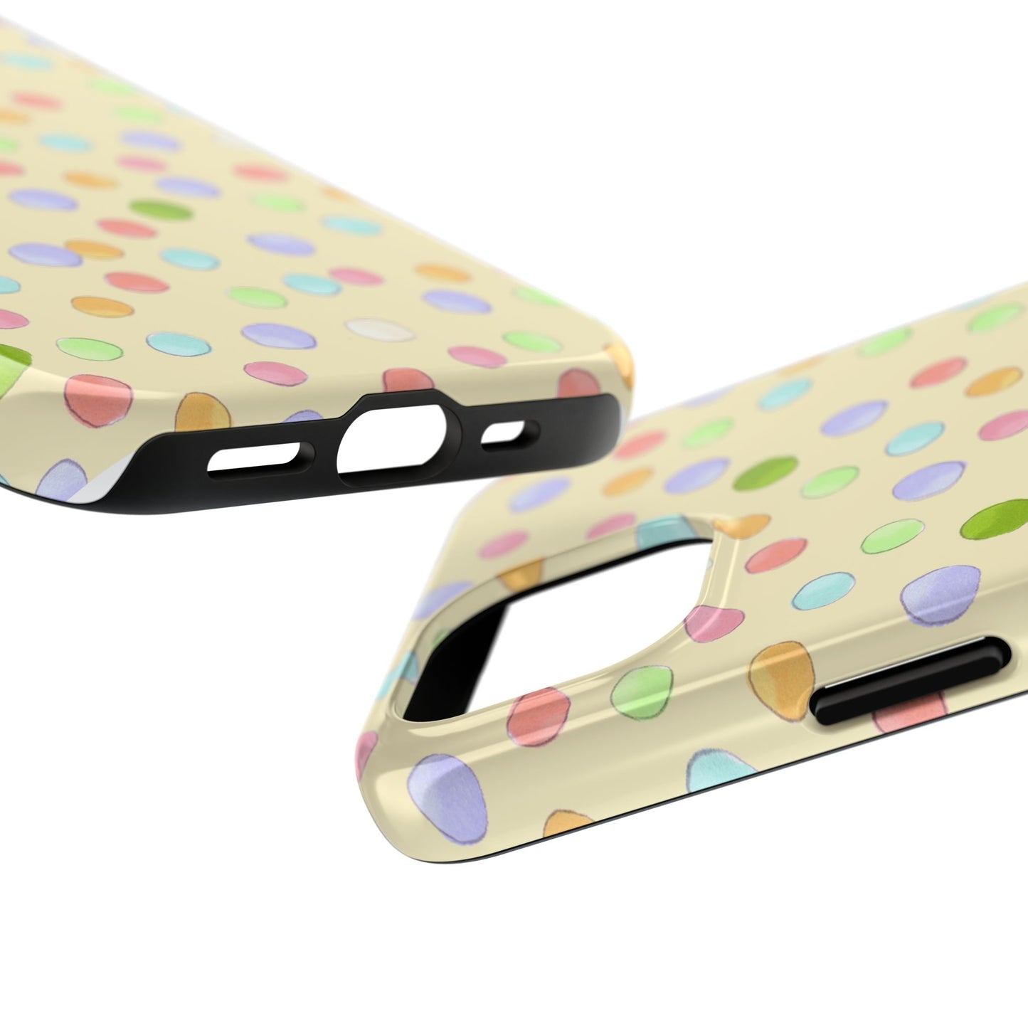 Happy Dots Yellow Phone Case