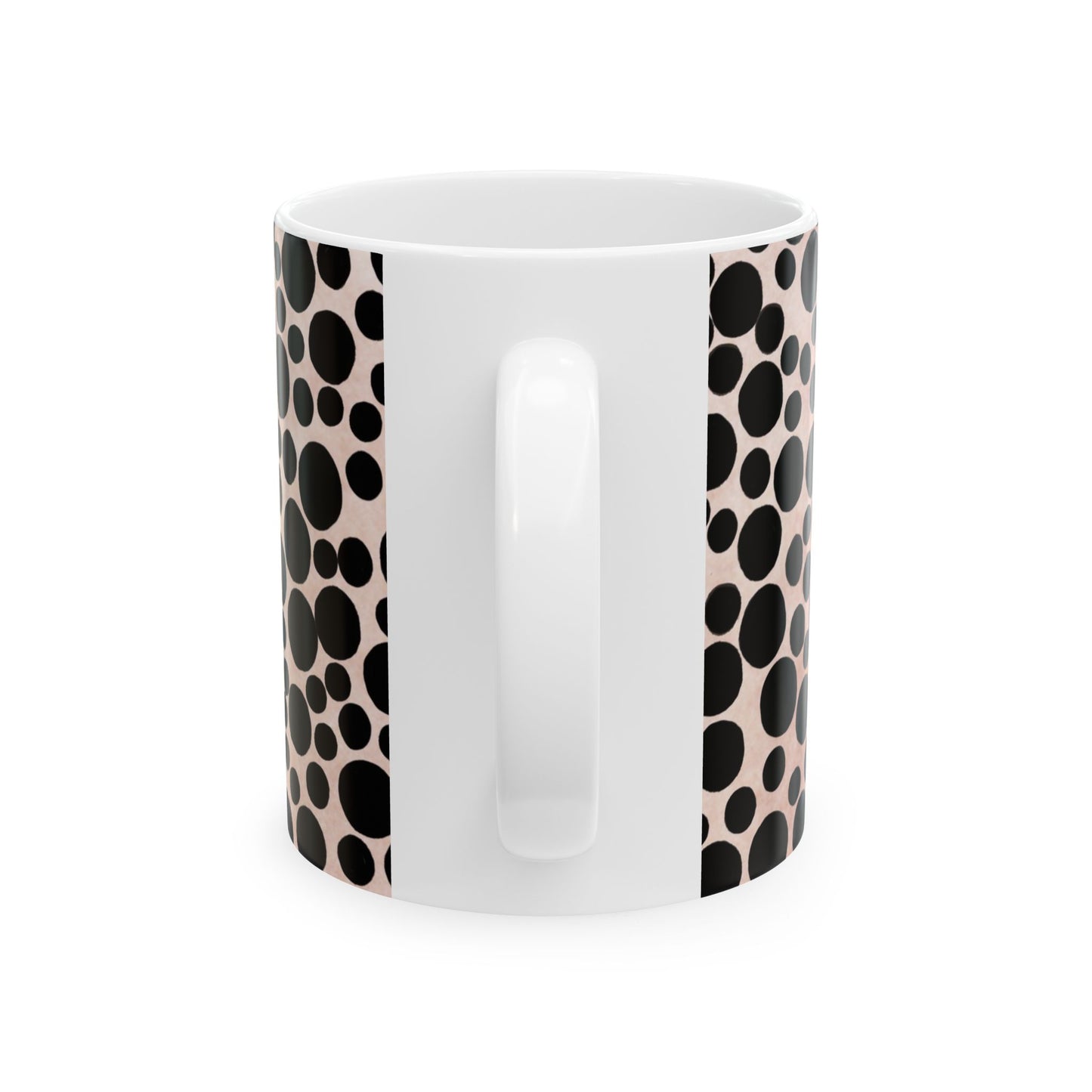Felt Dots Pink Cup