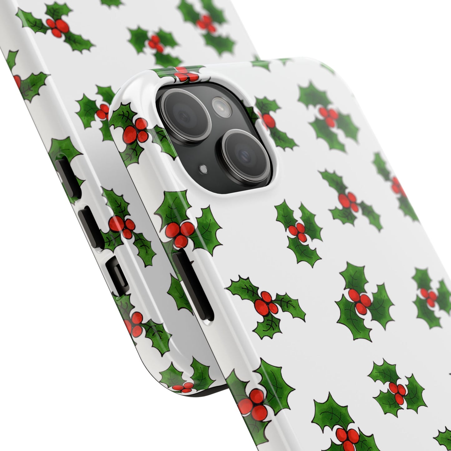 Lotsa Holly White Phone Case