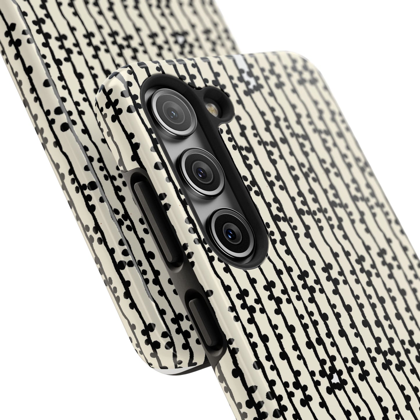 Loopy Stripe Bone Phone Case