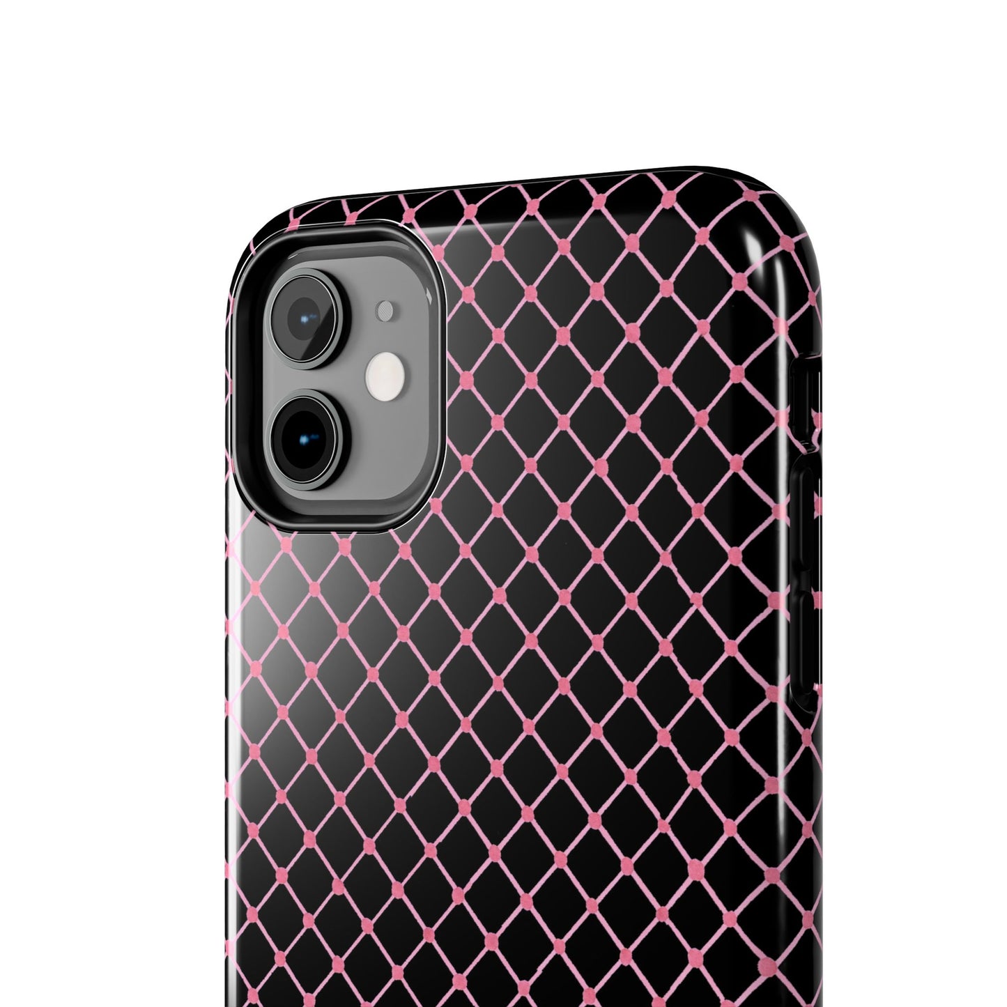 Cyclone Fence Black / Pink Phone Case