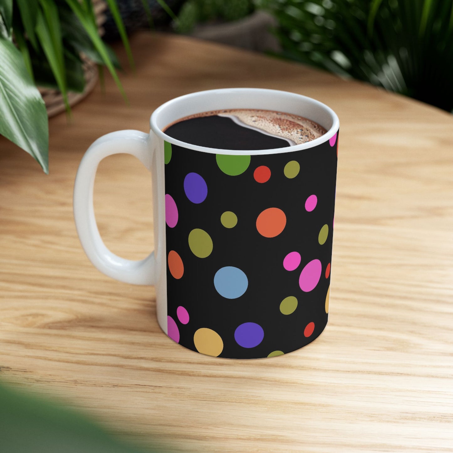 Dot Assortment Black Cup