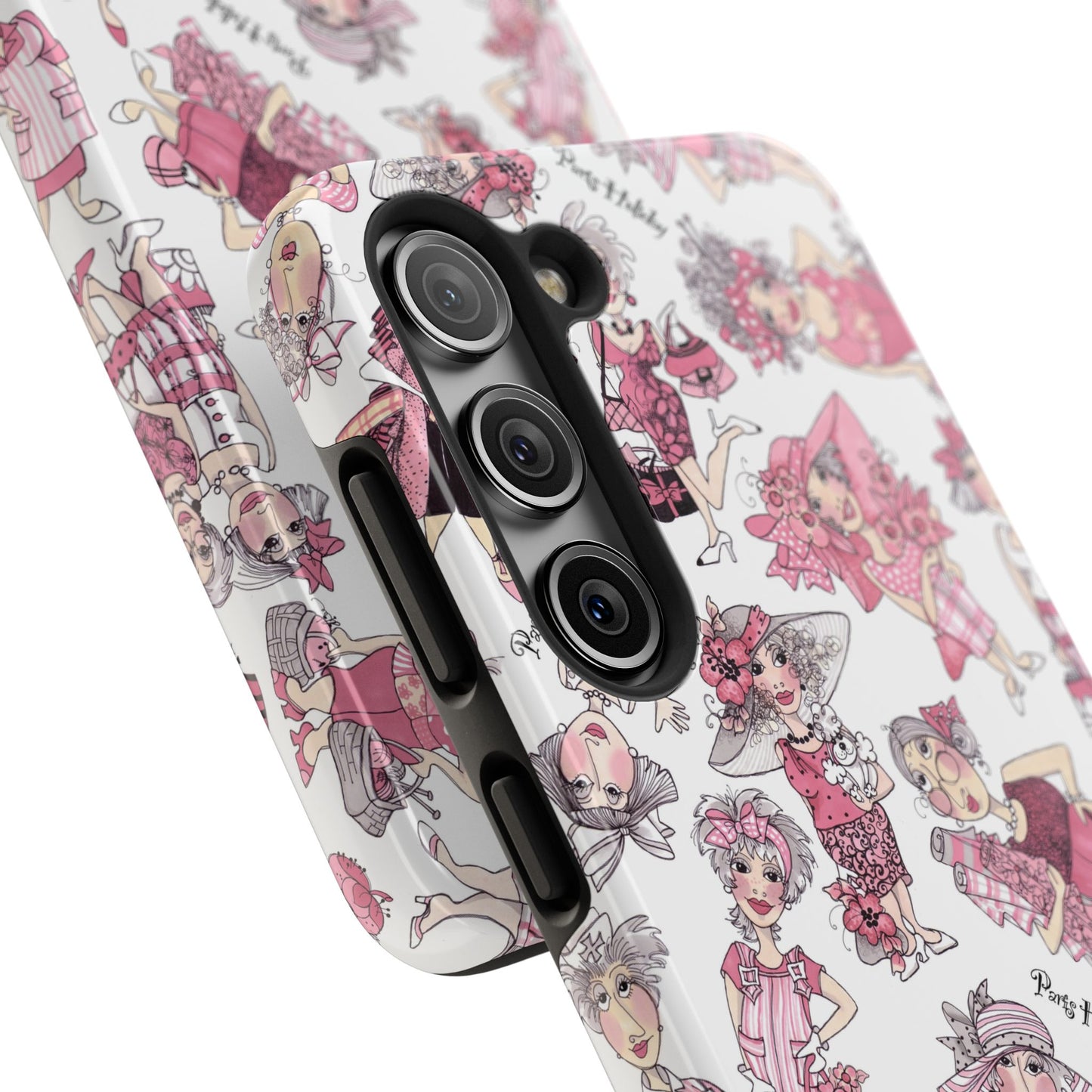 Parisians White Phone Case