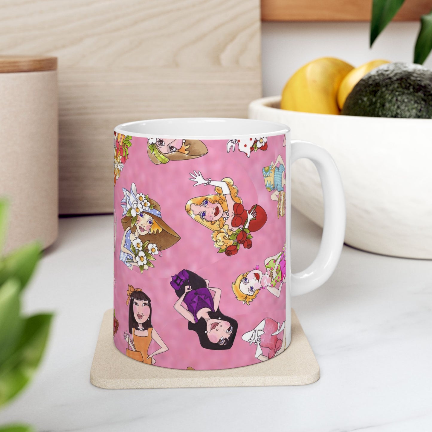 Fast Women Tossed Pink Cup