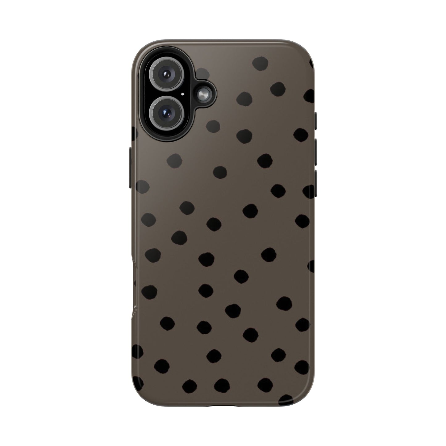 Dinky Dots Toast / Black Phone Case