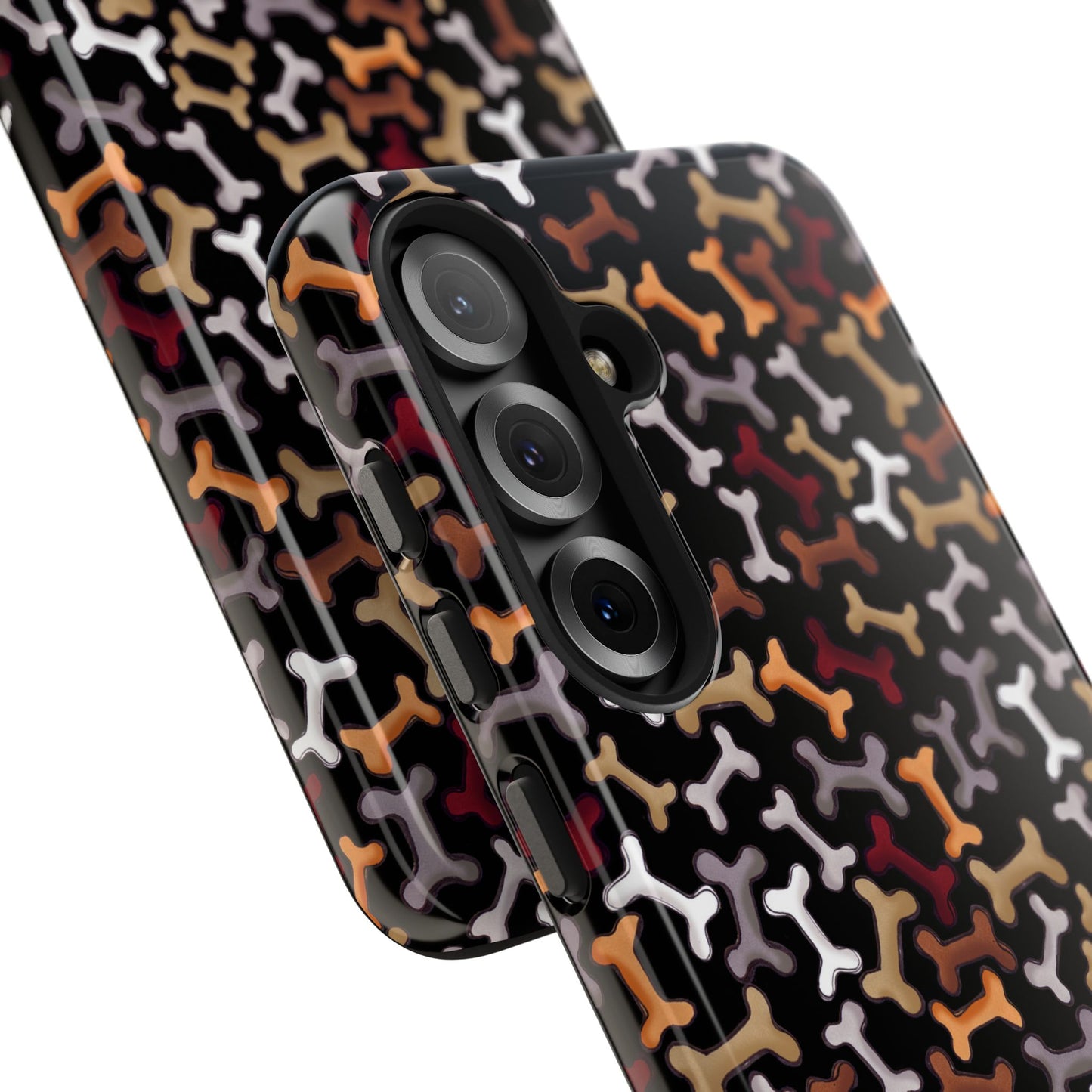 Dog Bones Black Phone Case