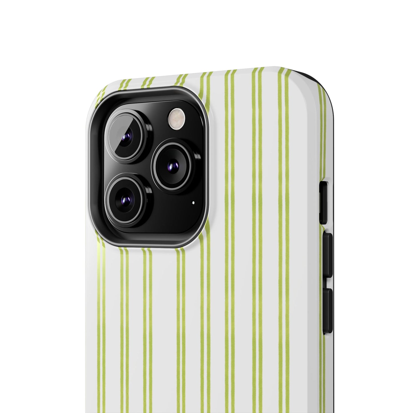 Green Double Stripe Phone Case