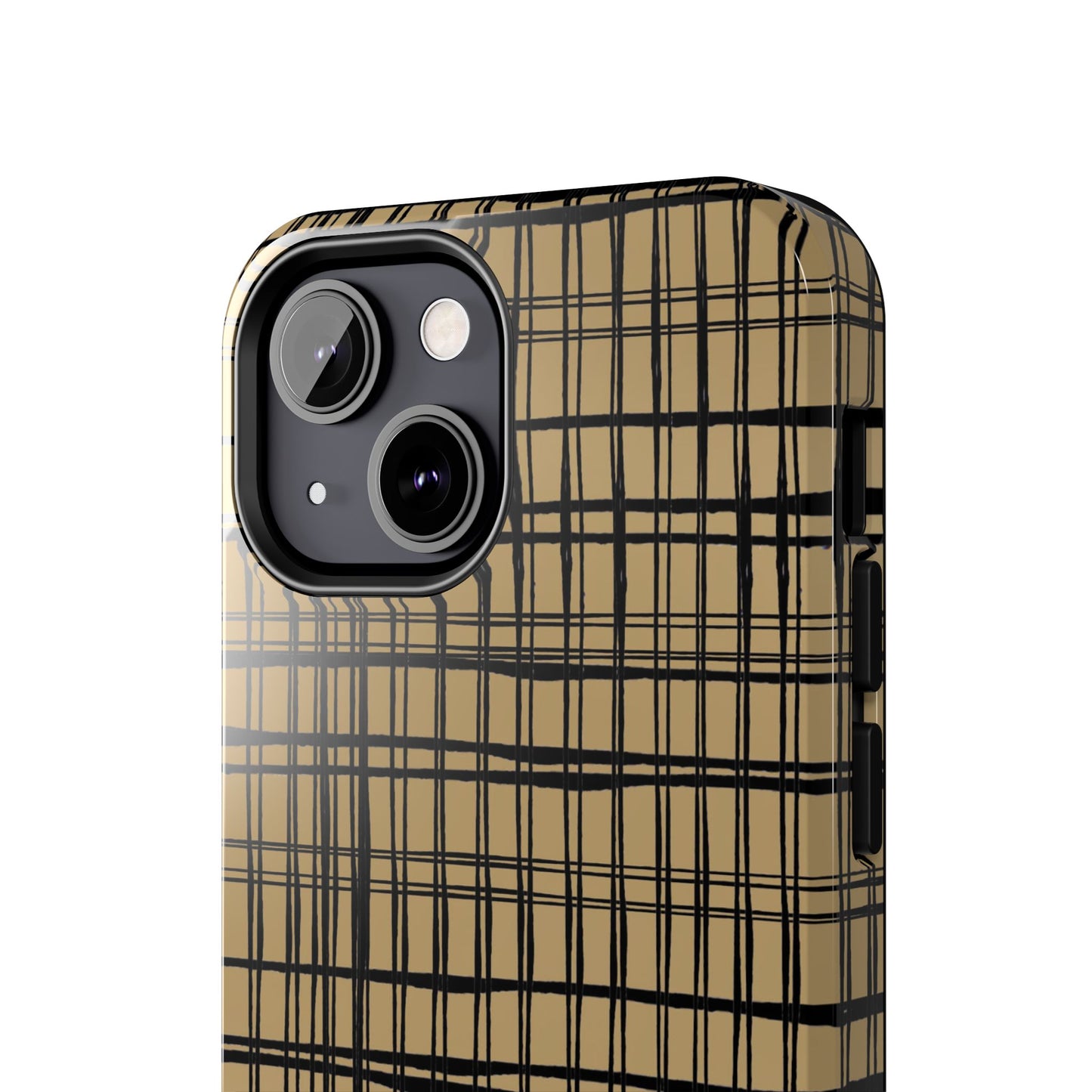 Doggie Fence Tan Phone Case