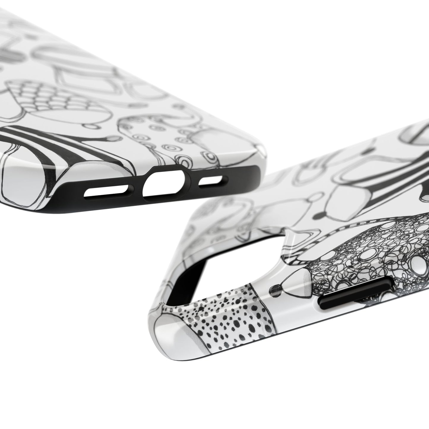 Coffee, Tea Anyone? White Phone Case