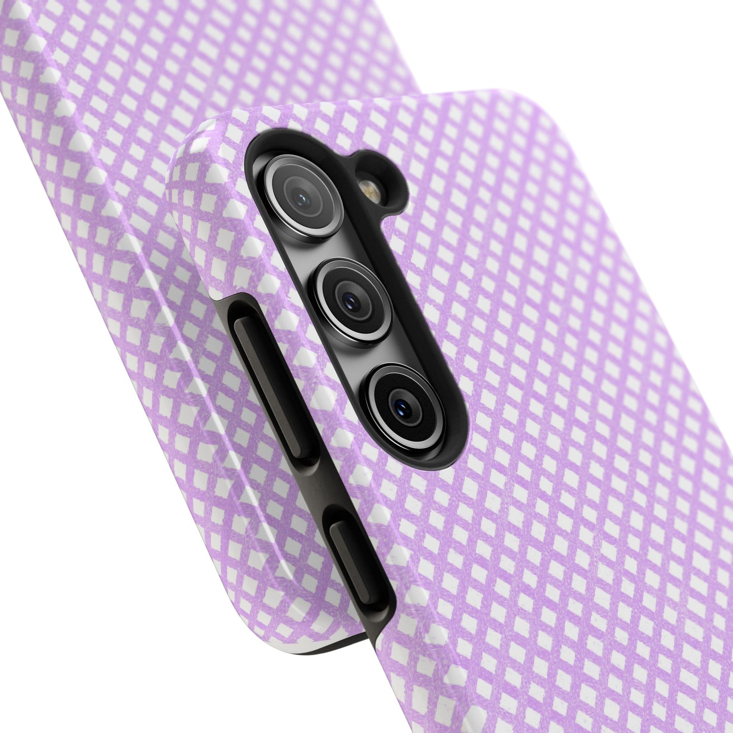 Bias Check Lilac Phone Case