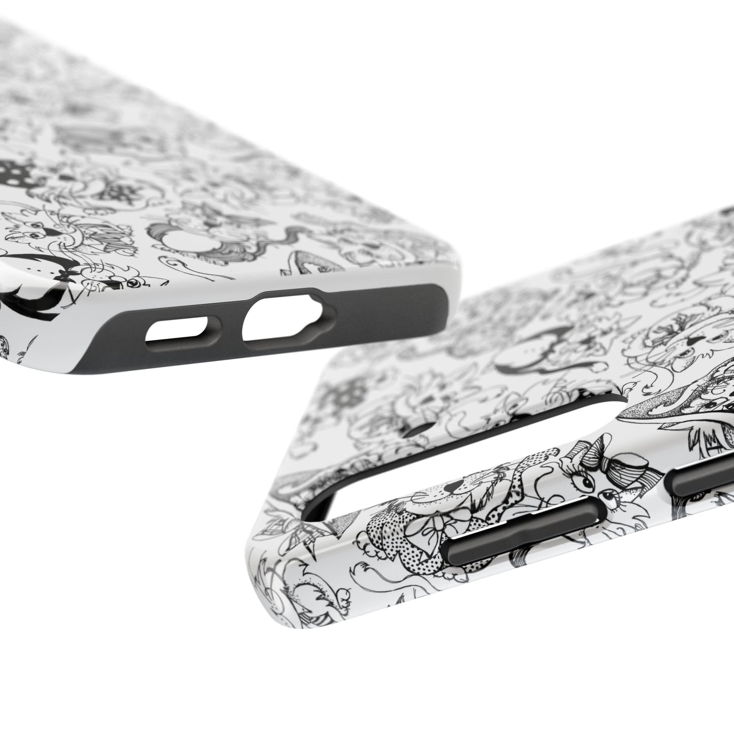 So Kitties Tossed White Phone Case