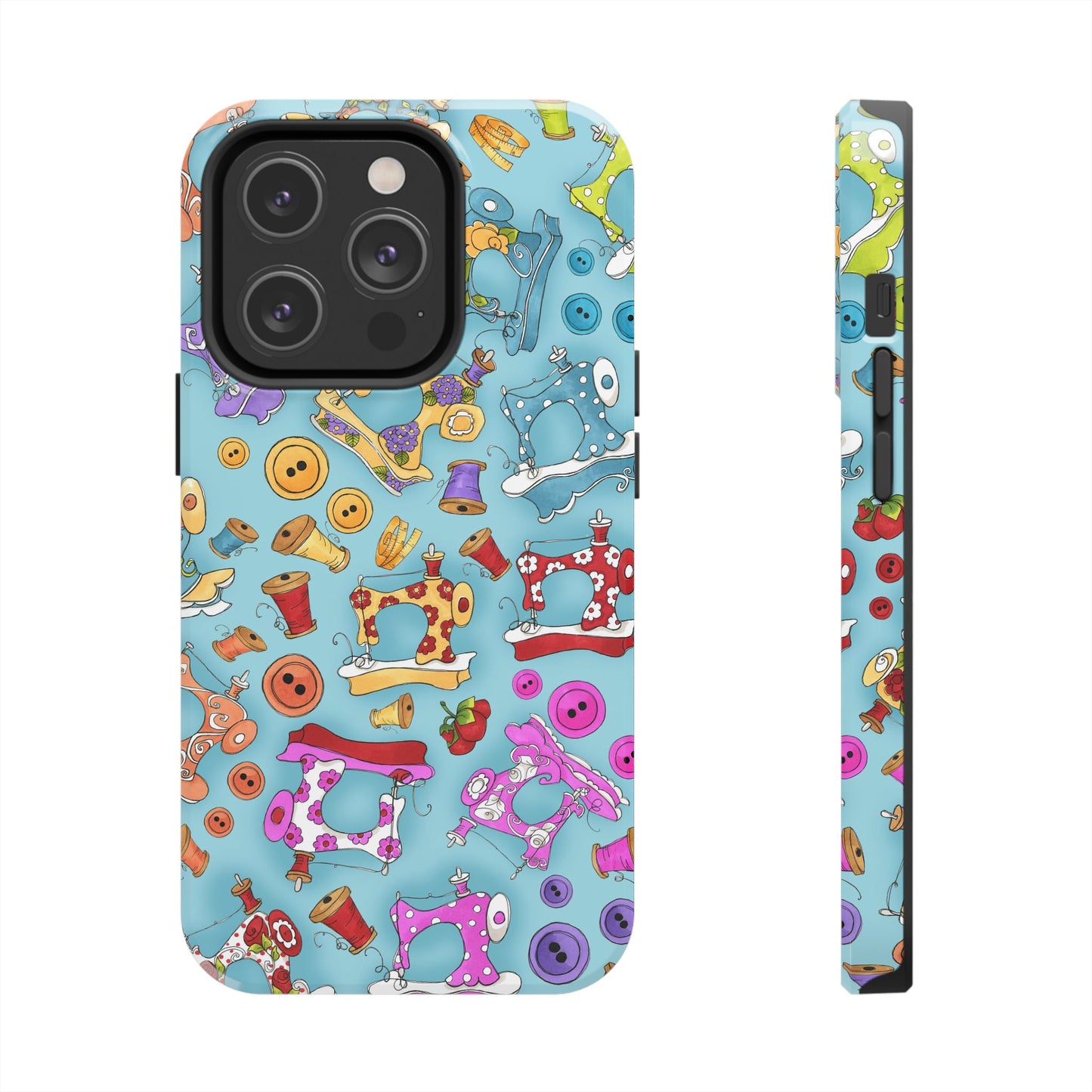 Sew Assorted Turquoise Phone Case