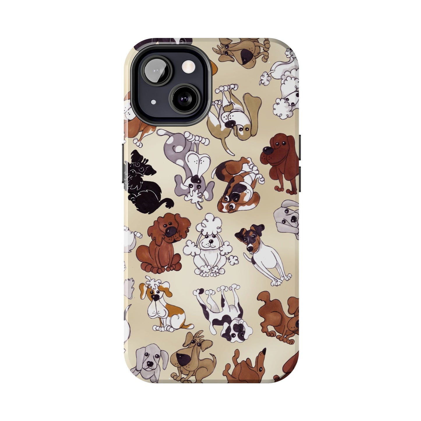 Tossed Doggies Bone Phone Case