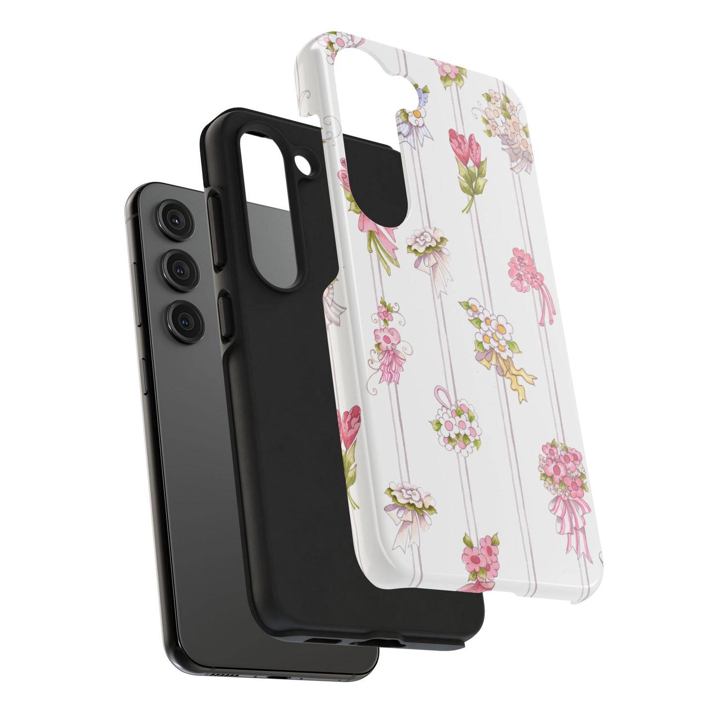 Bouquet Stripe Phone Case