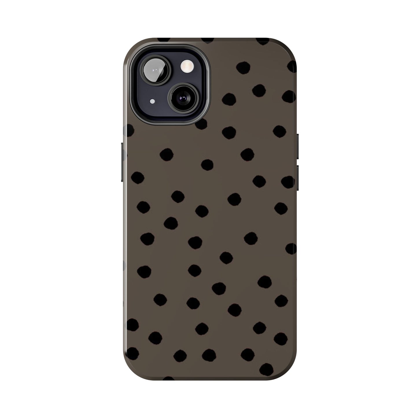 Dinky Dots Toast / Black Phone Case