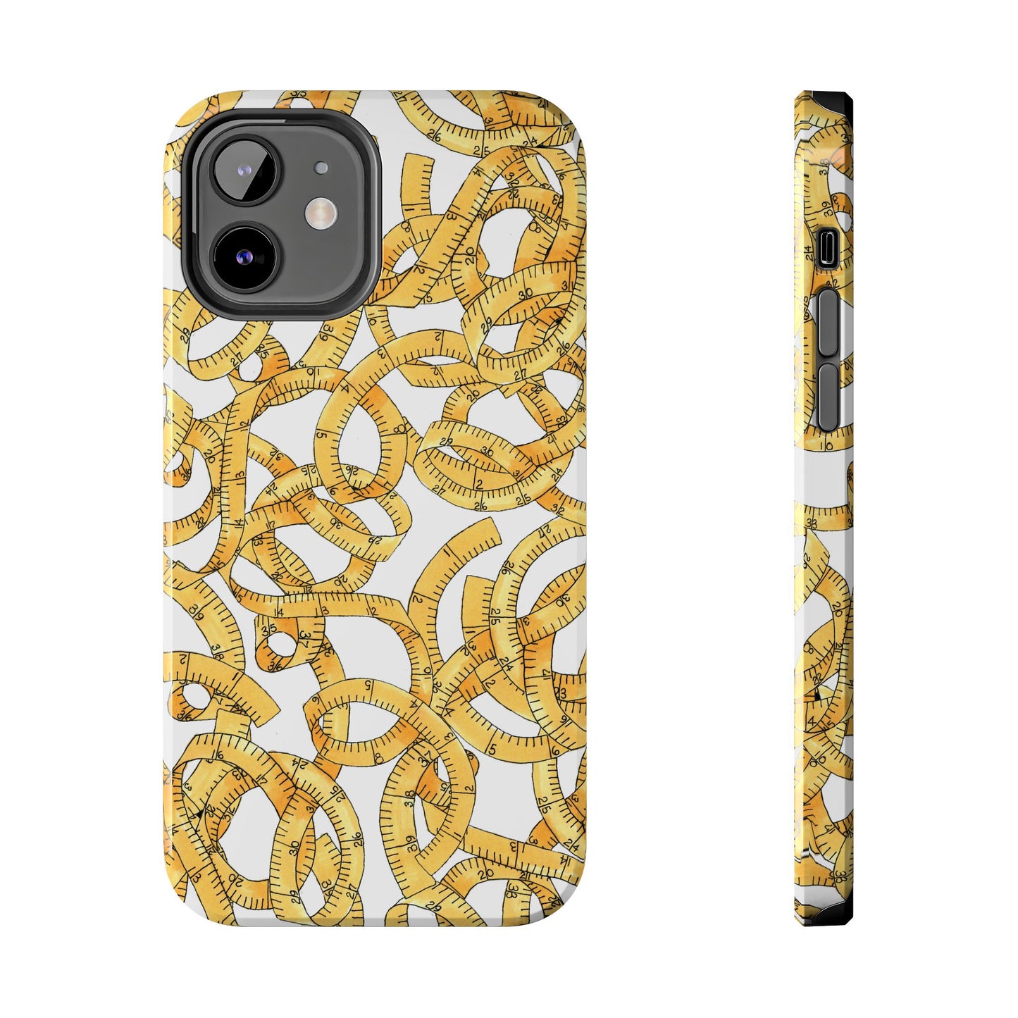 Tape Tangle White Phone Case