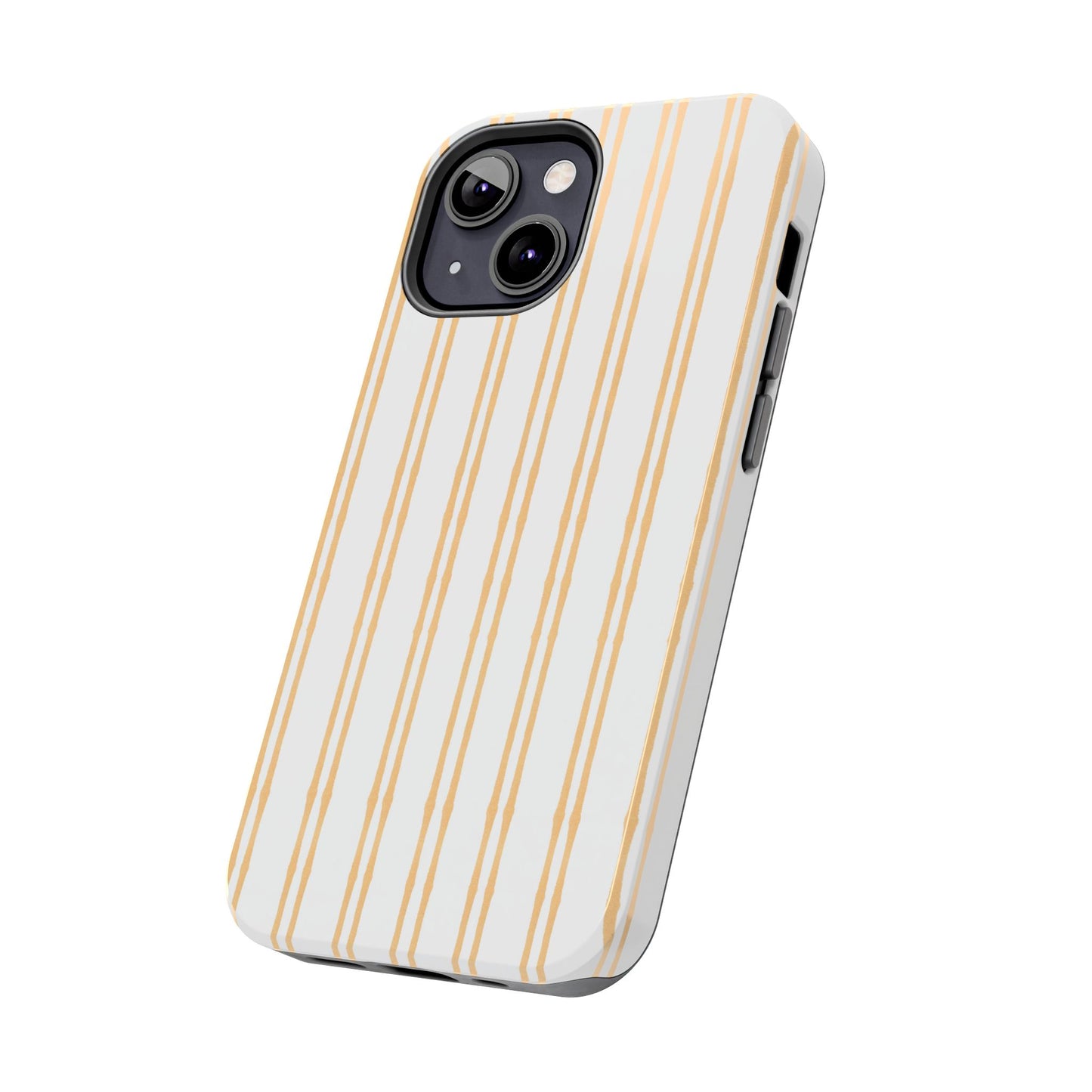 Double Stripe Yellow Phone Case