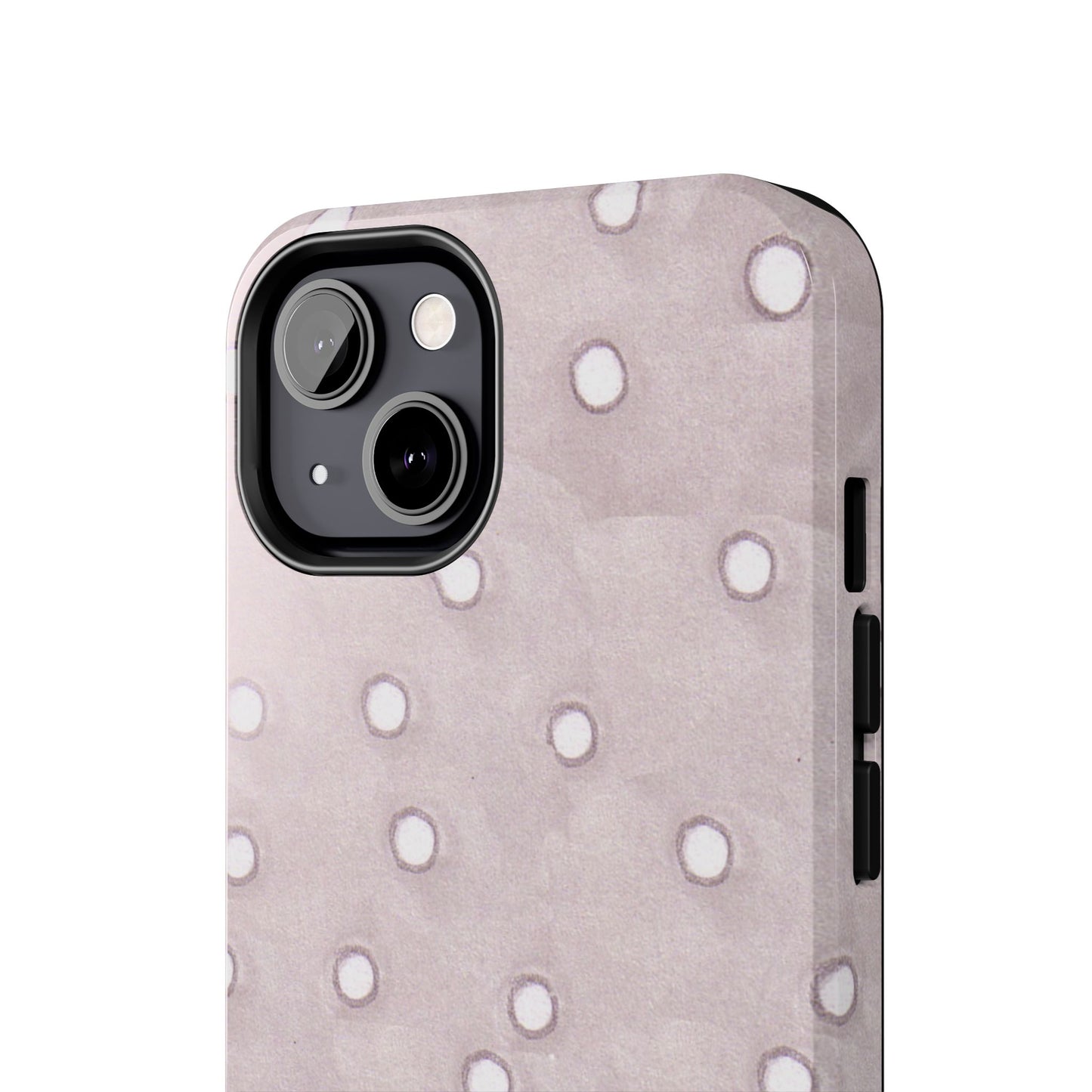 Dinky Dots Silver Phone Case