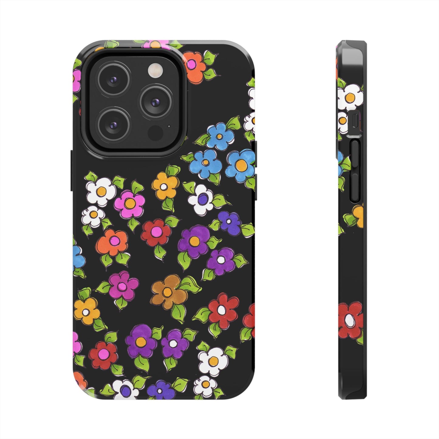 Fancy Dog Daisies Phone Case