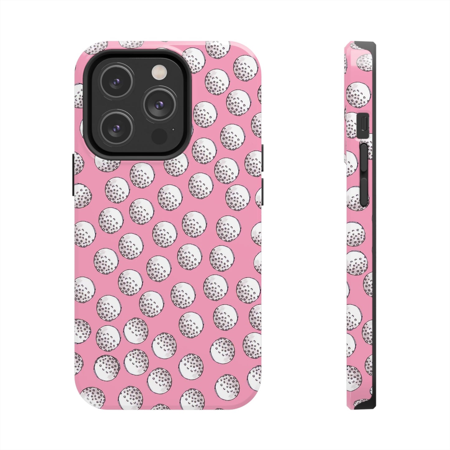 Ball Dots Pink Phone Case