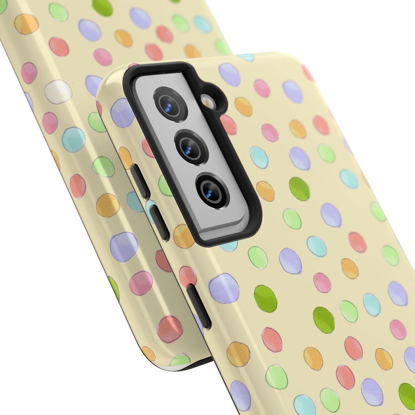 Happy Dots Yellow Phone Case