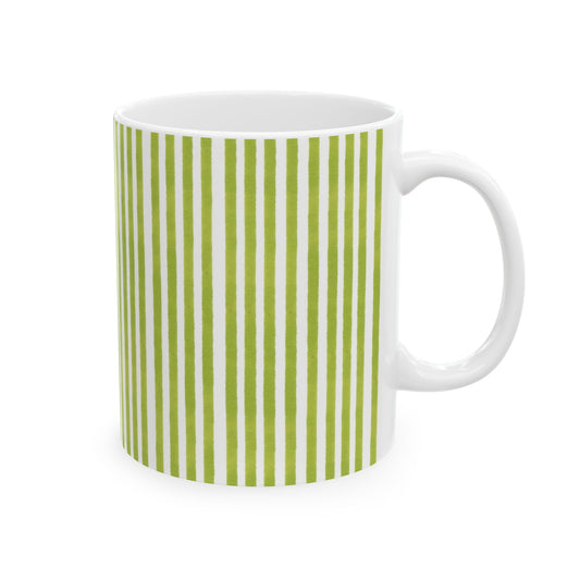 Lazy Stripe Green Cup