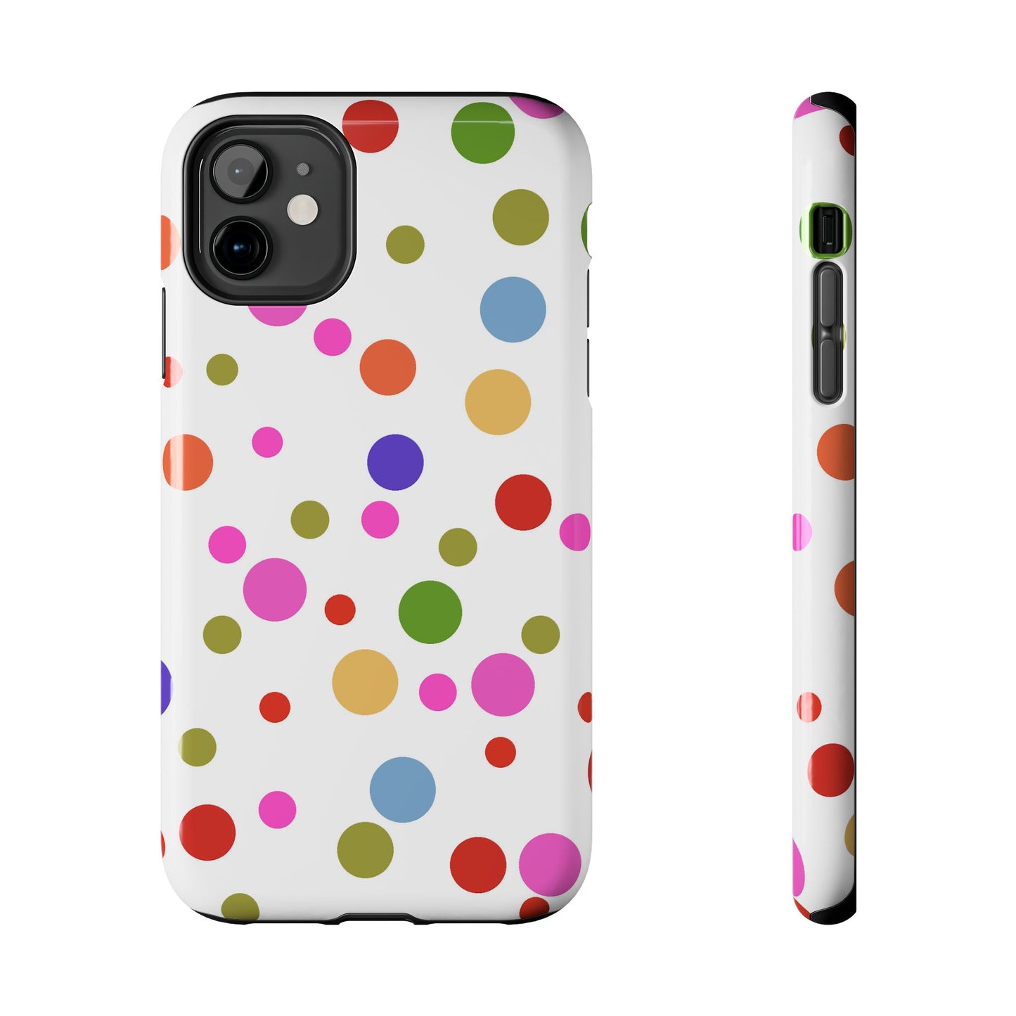 Dot Assortment White Phone Case