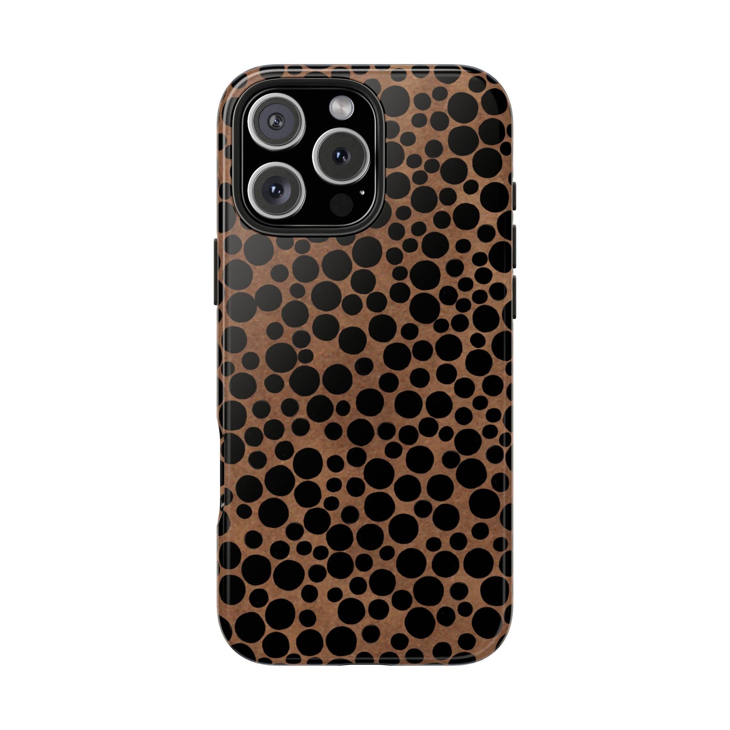 Felt Dots Caramel Phone Case