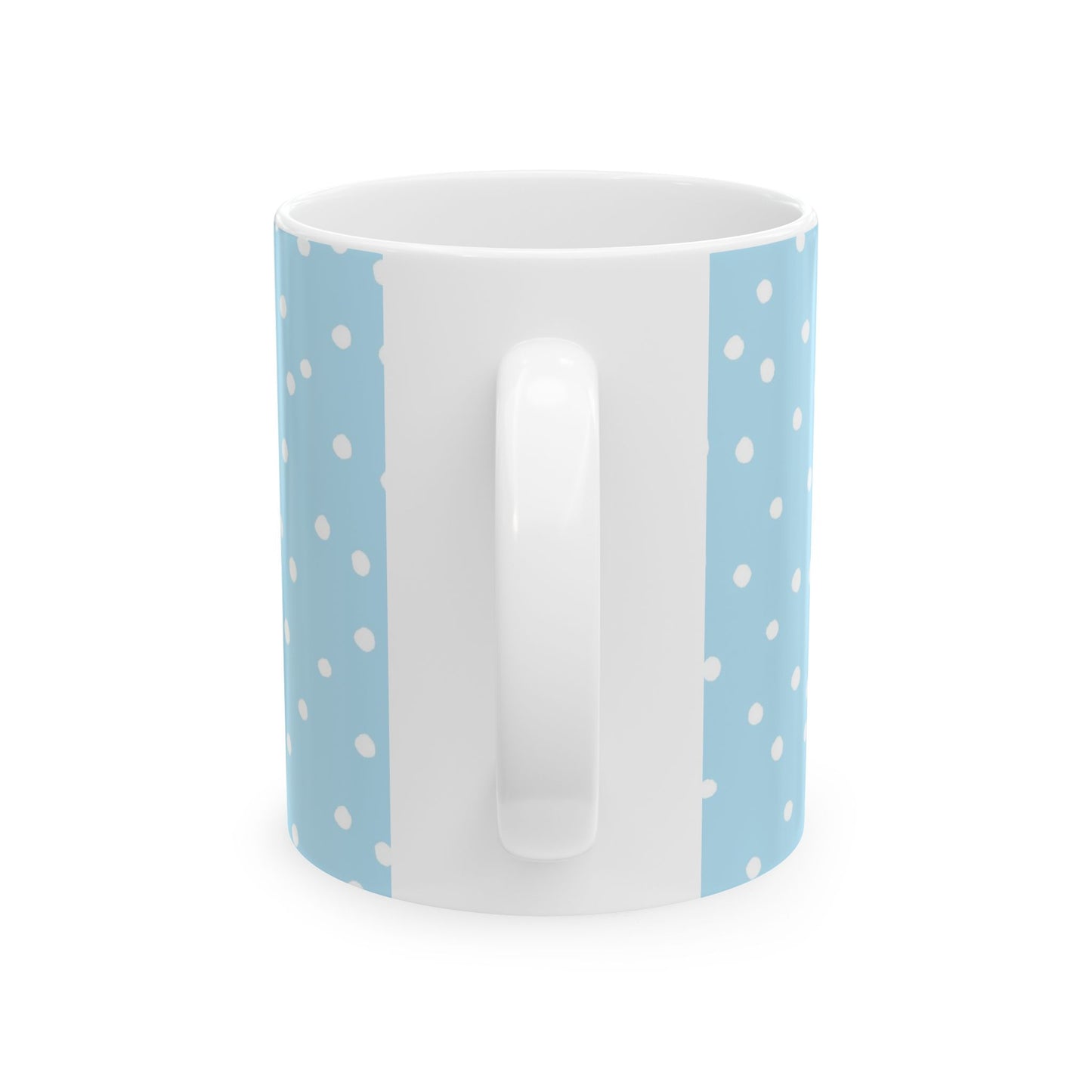 Dinky Dots Aqua / White Cup