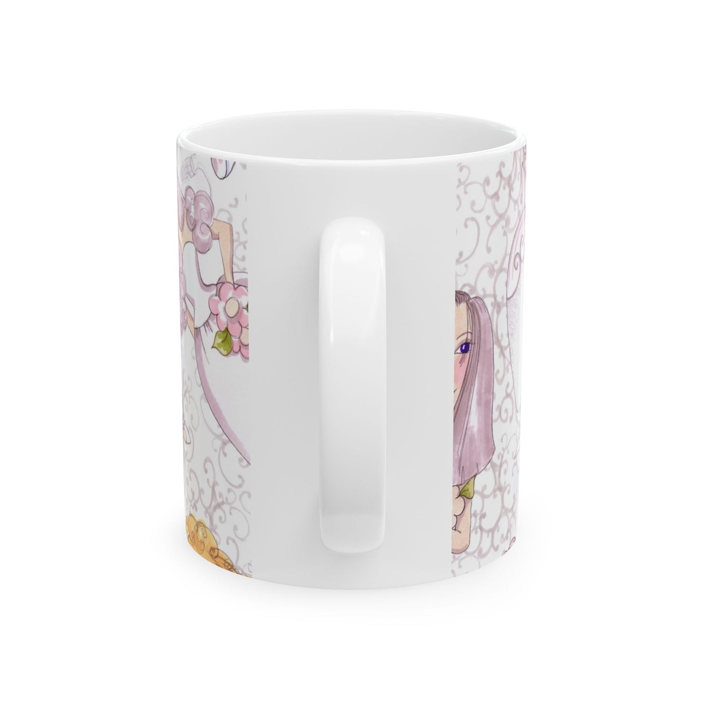 Bridal Scroll Cup