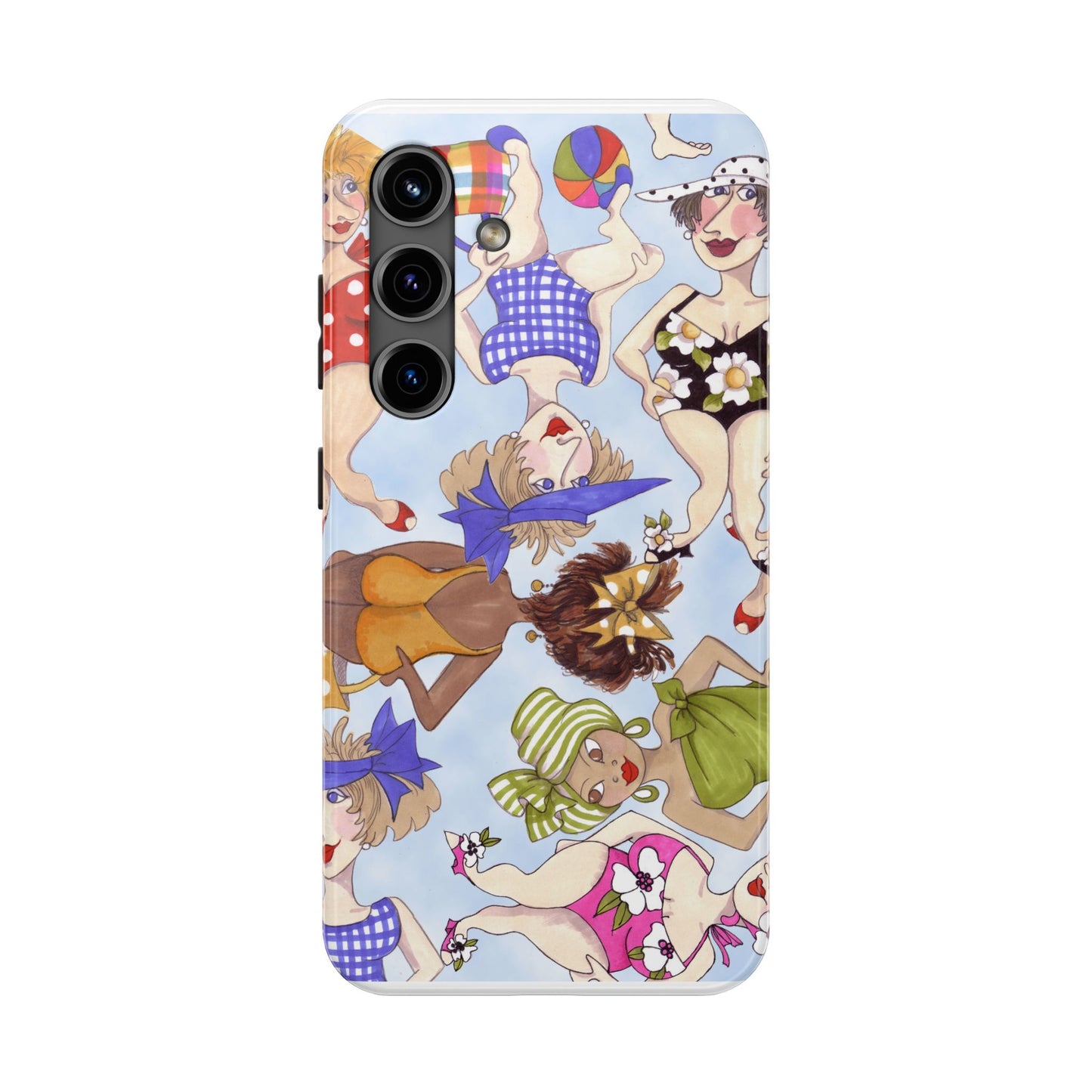 Bathing Beauties Blue Sky Phone Case