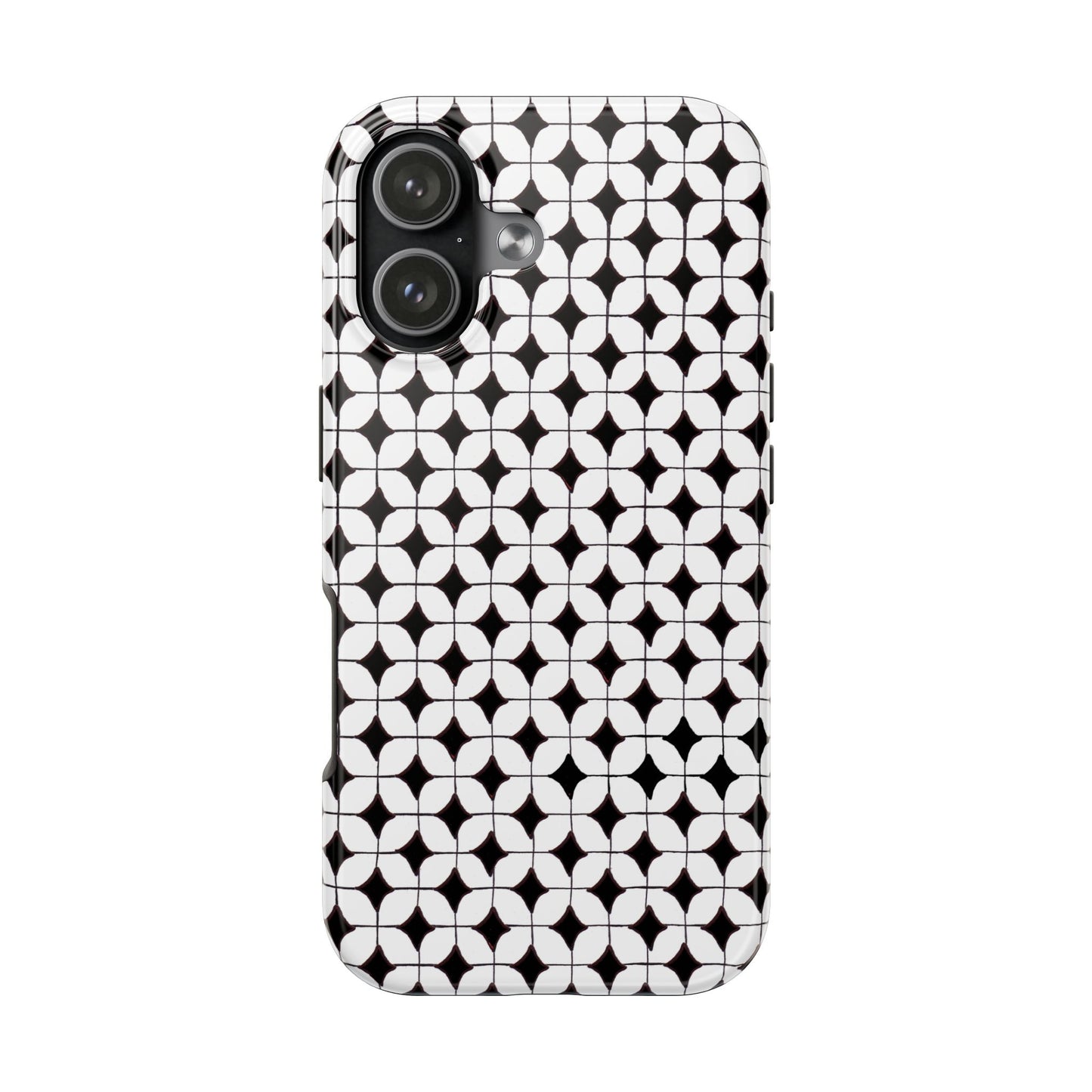 Tile-ish Black Phone Case