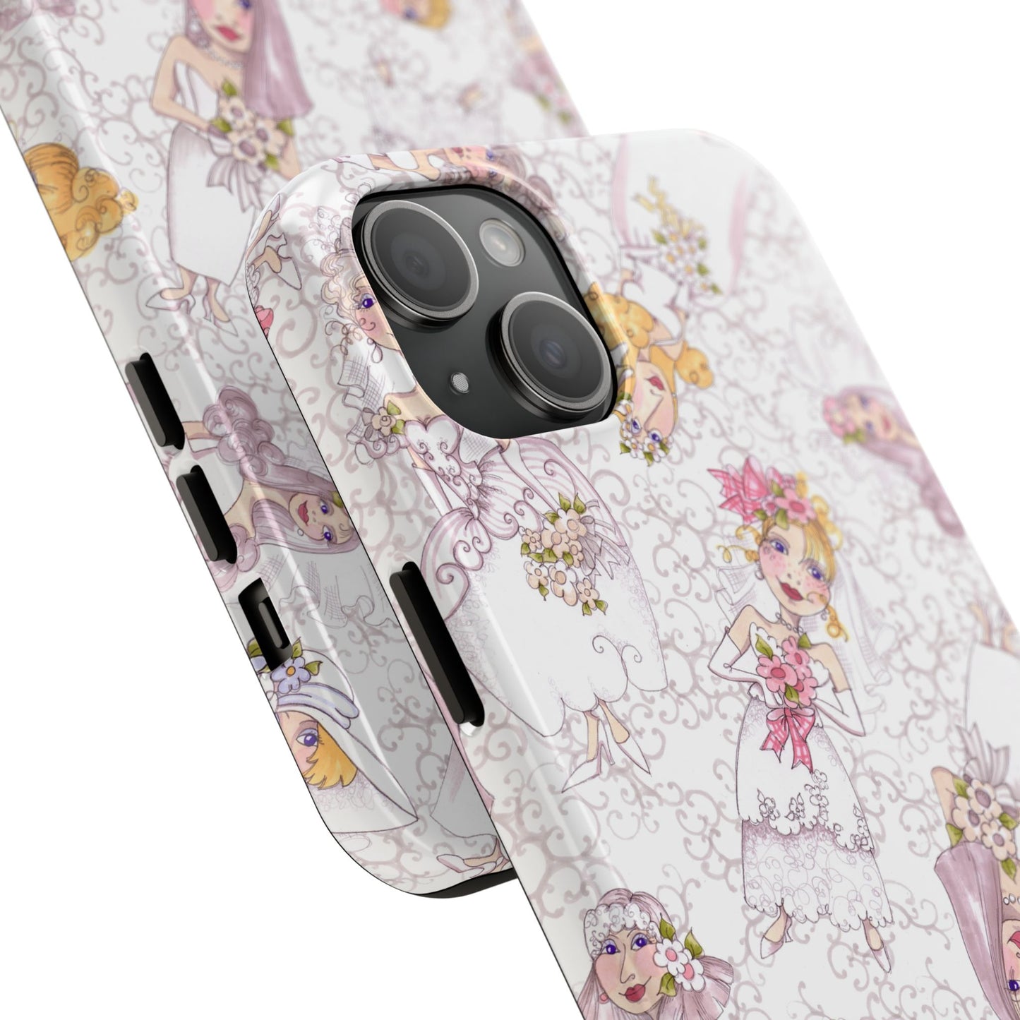 Bridal Scroll Phone Case