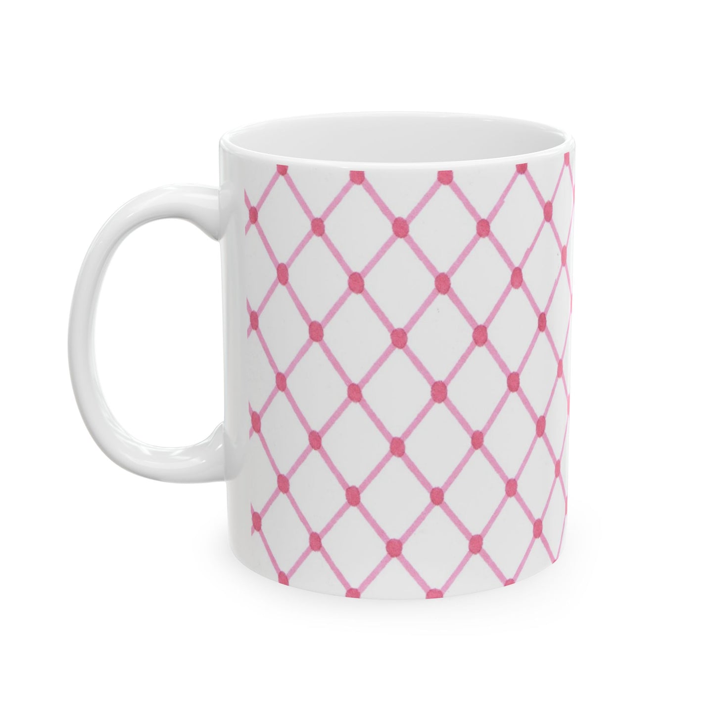 Diamond White / Pink Cup