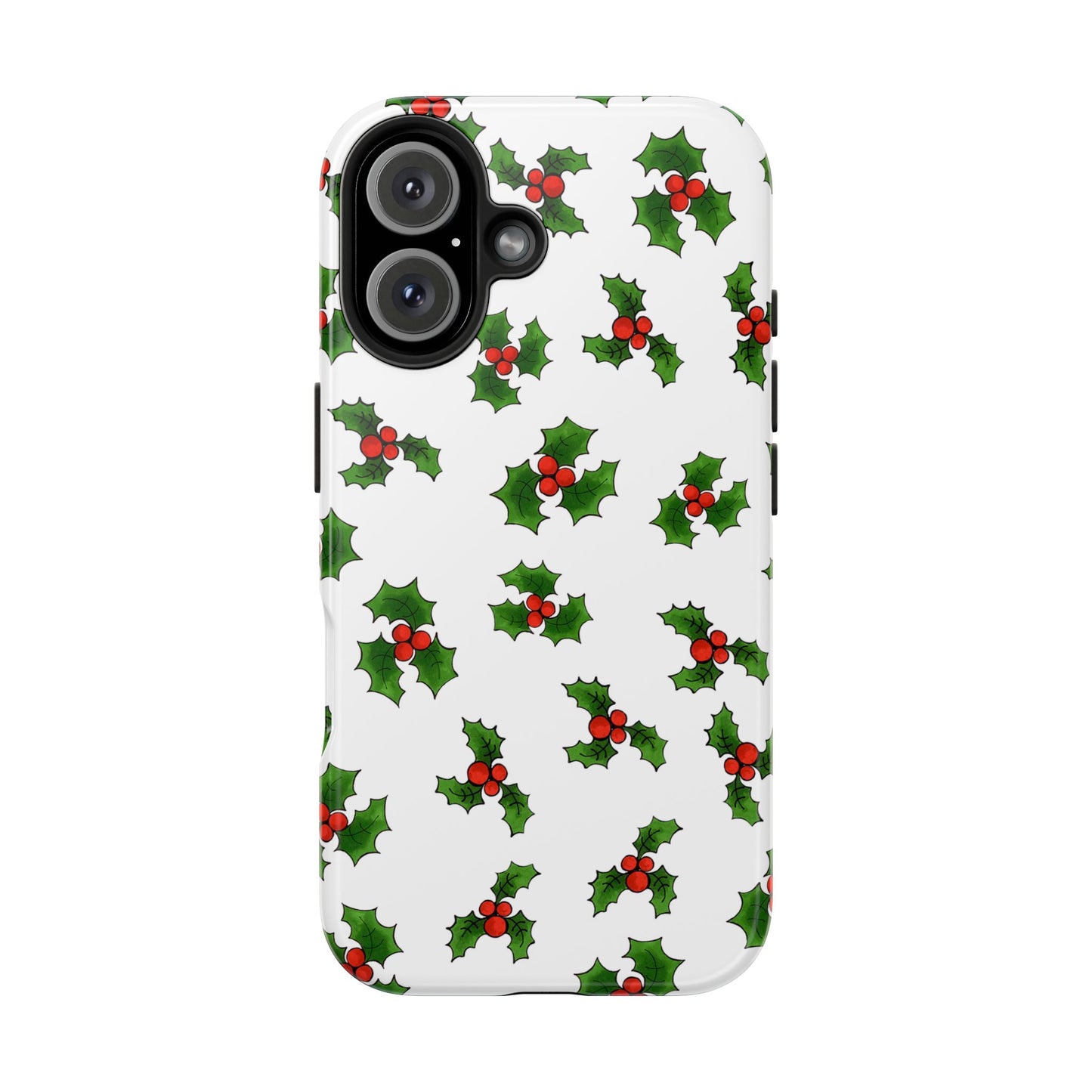 Lotsa Holly White Phone Case