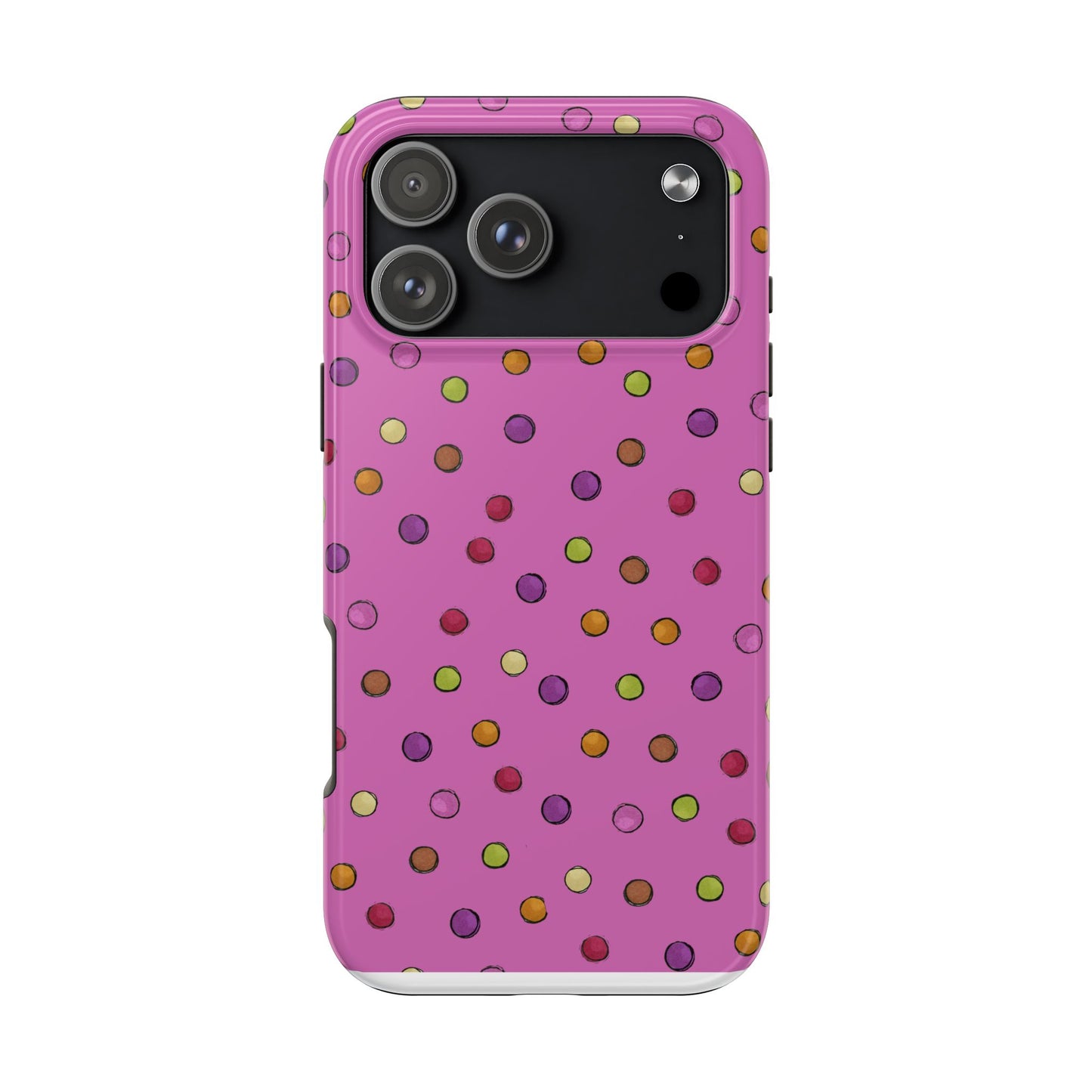 Tea Dot Pink Phone Case