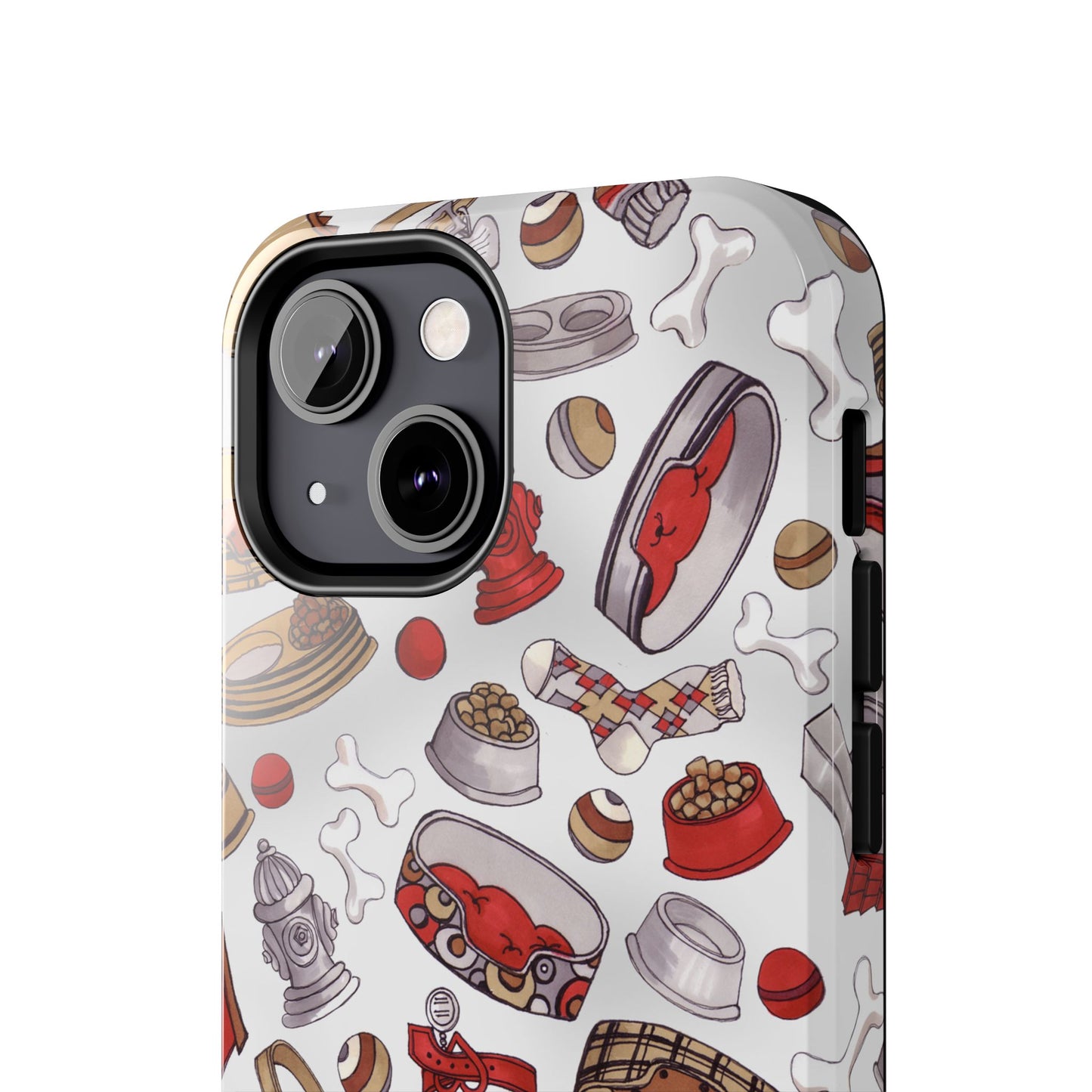 Doggie Stuff Gray Phone Case