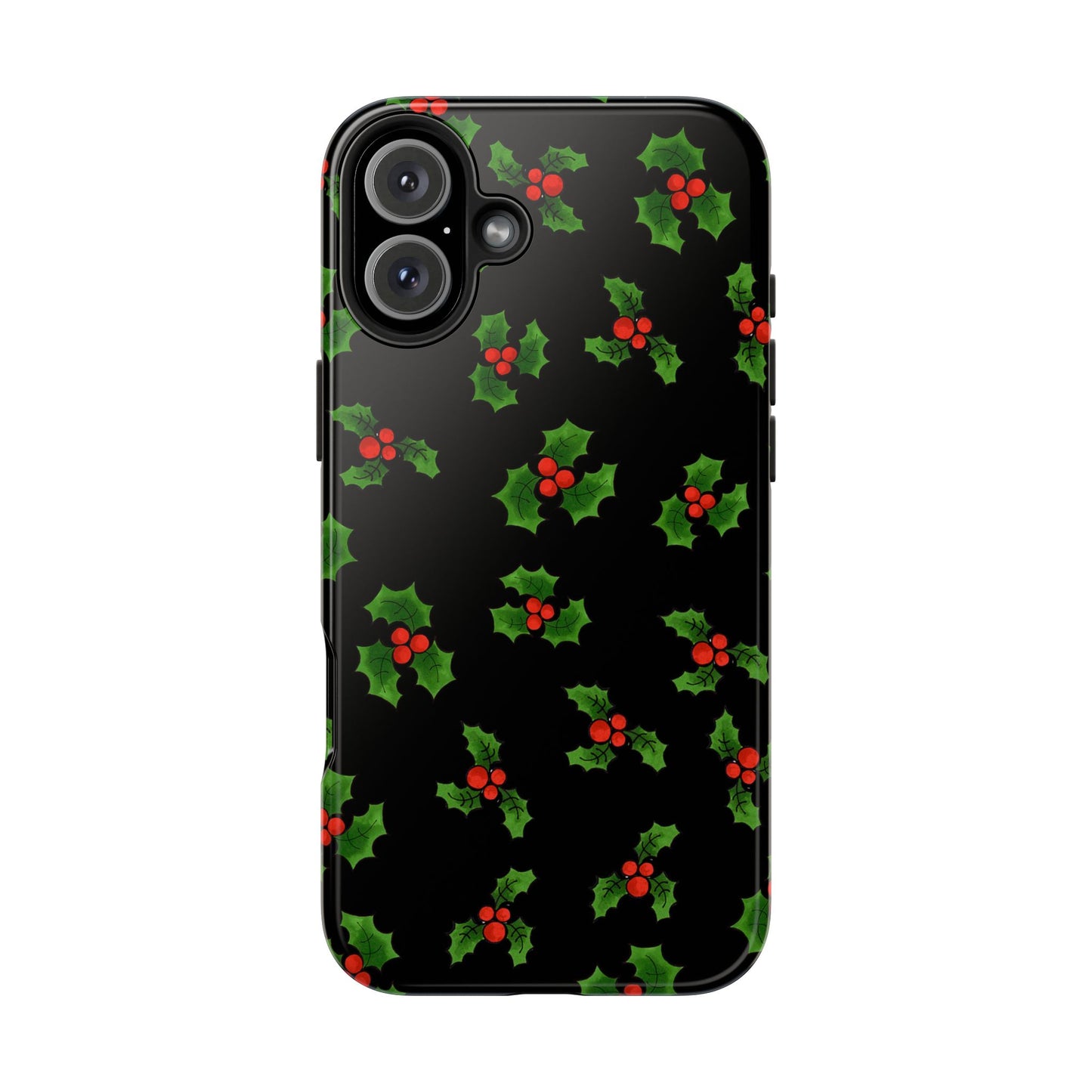 Lotsa Holly Black Phone Case
