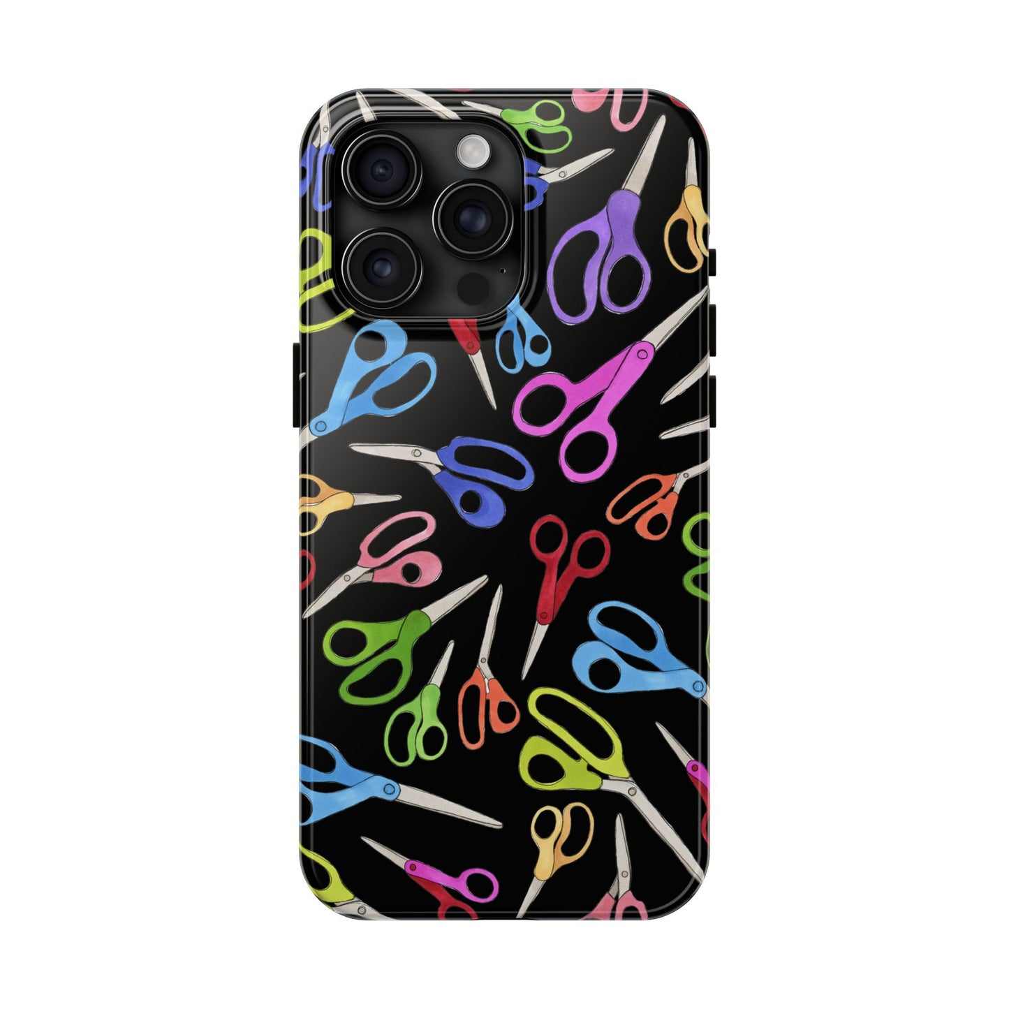 Shear Fun Black Phone Case