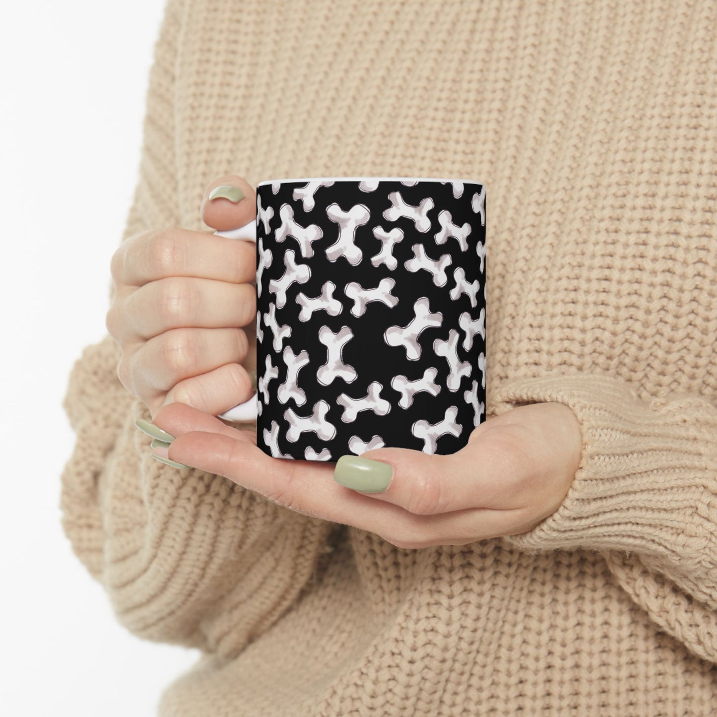 Bones a Lot Black Cup